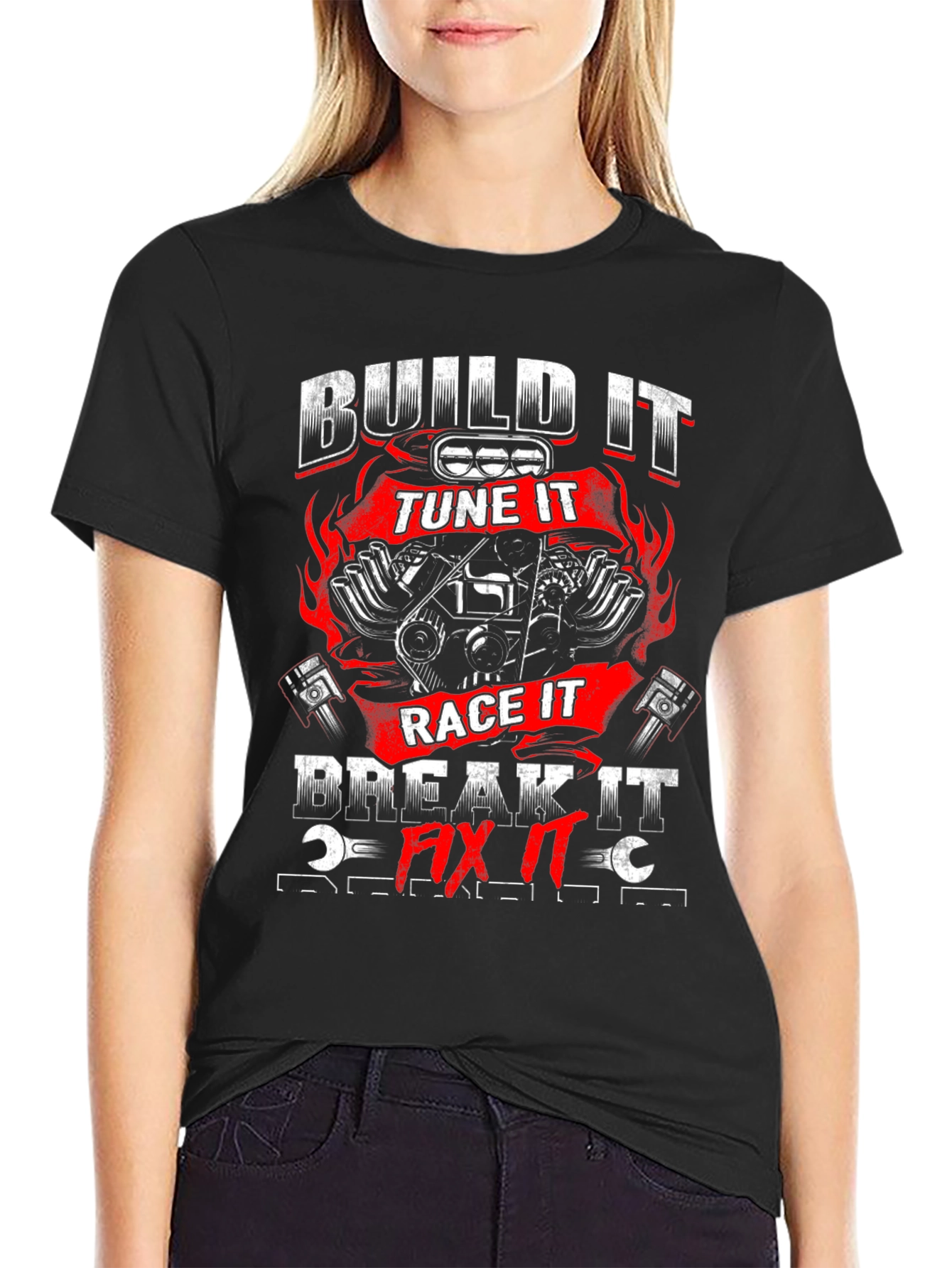 Build It Tune It Race It T-Shirt