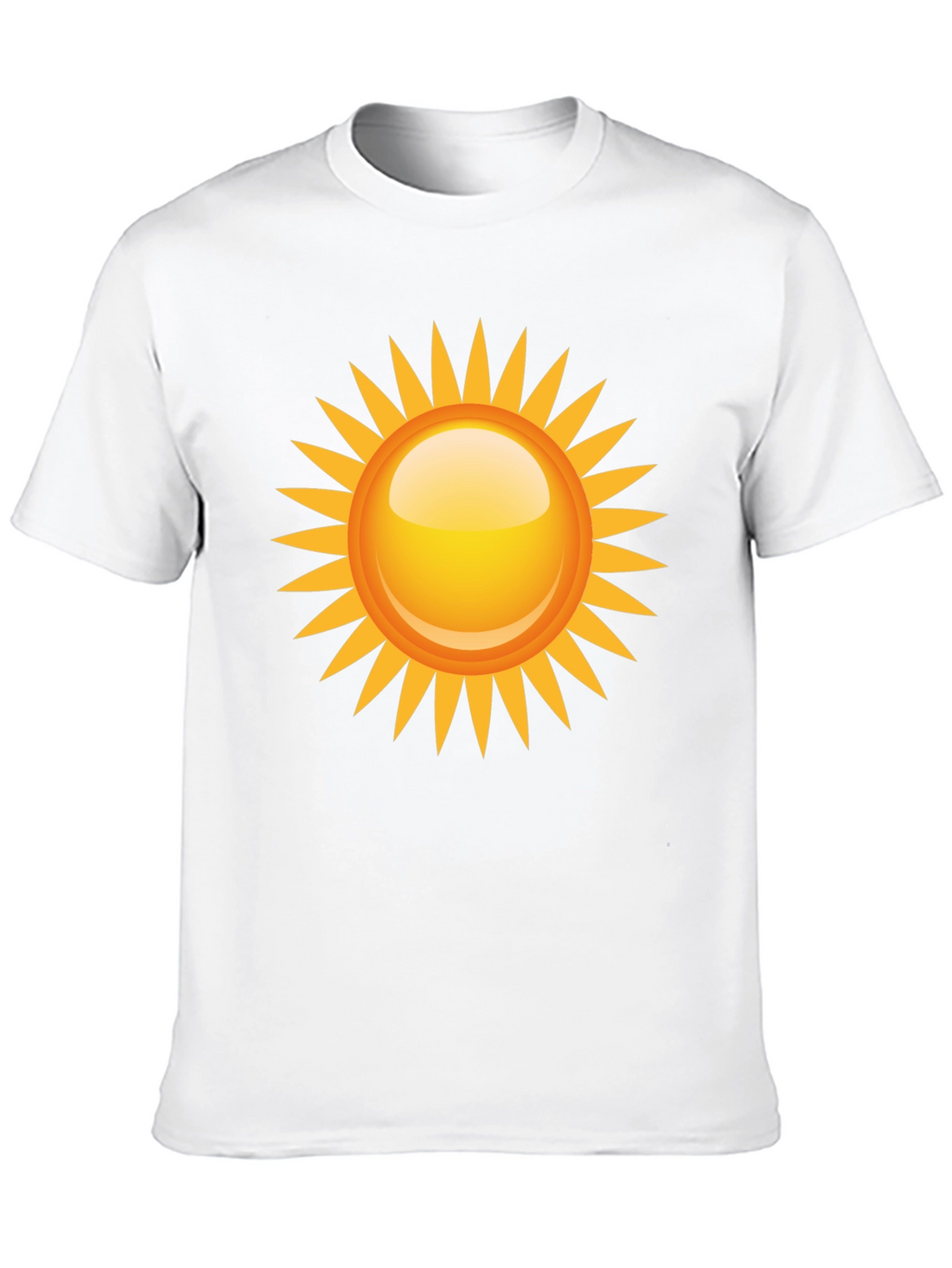 Sunny Graphic Tee - Black Cotton Blend