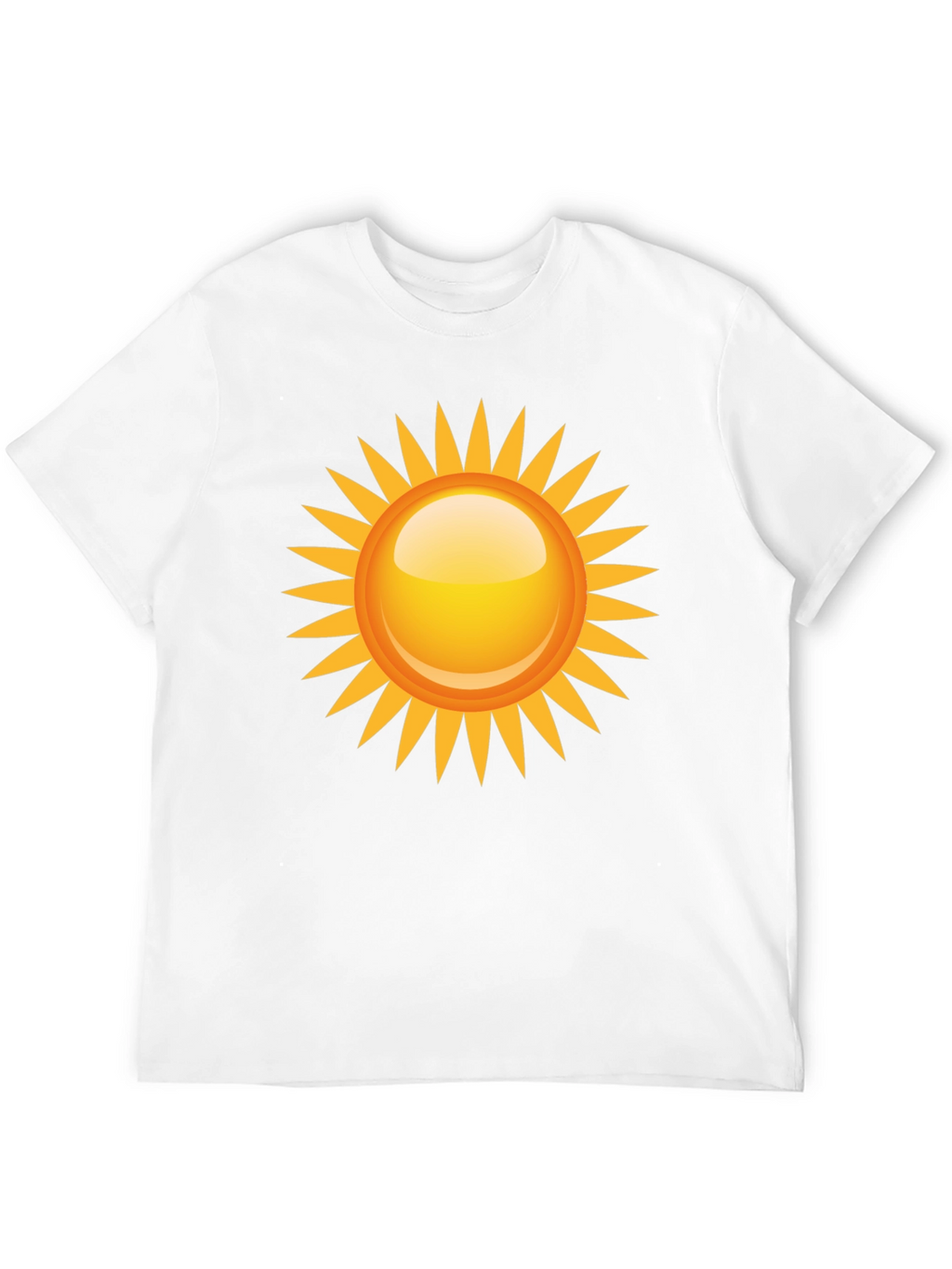 Sunny Graphic Tee - Black Cotton Blend