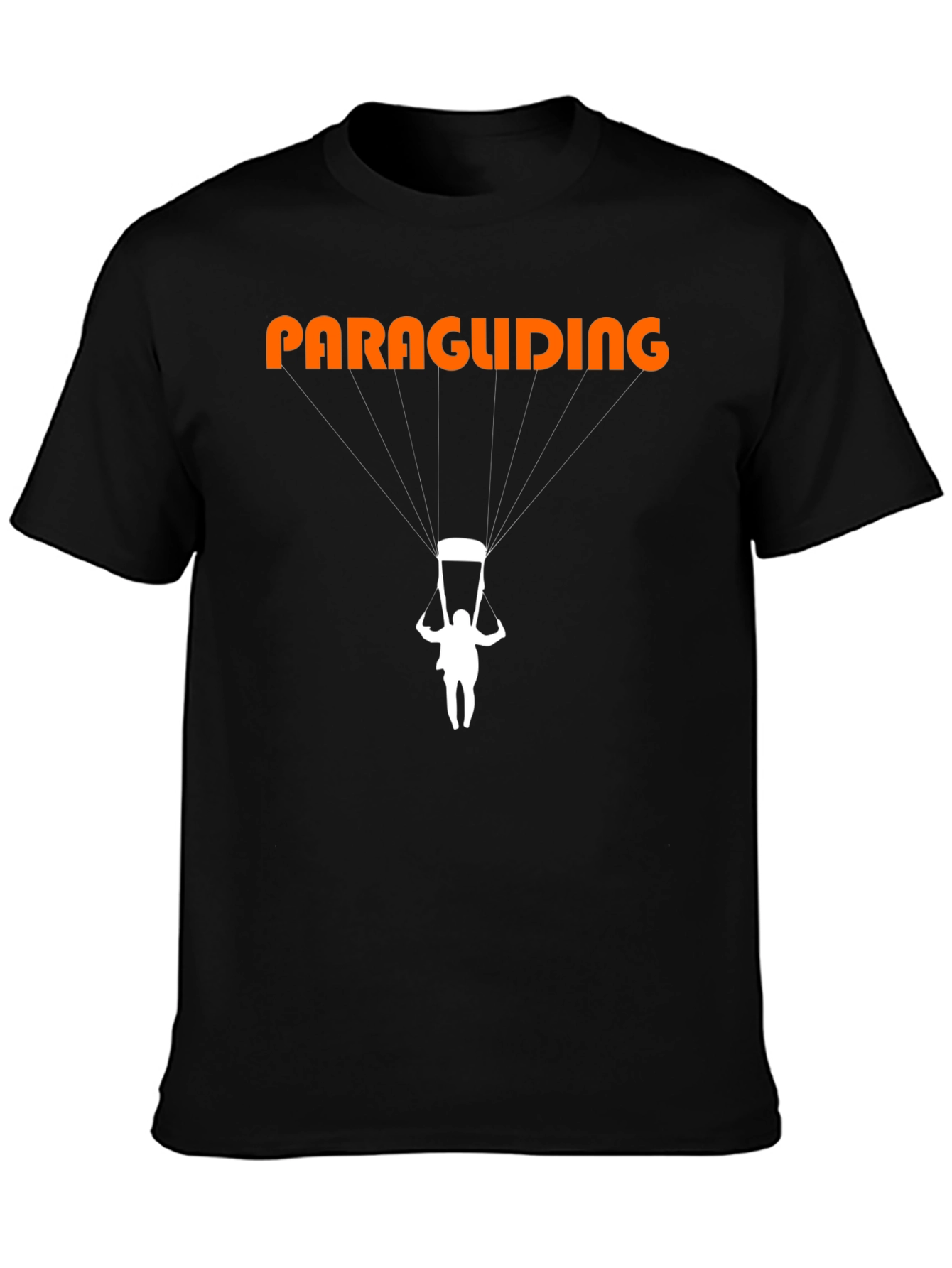 Paragliding Adventure Tee - Black