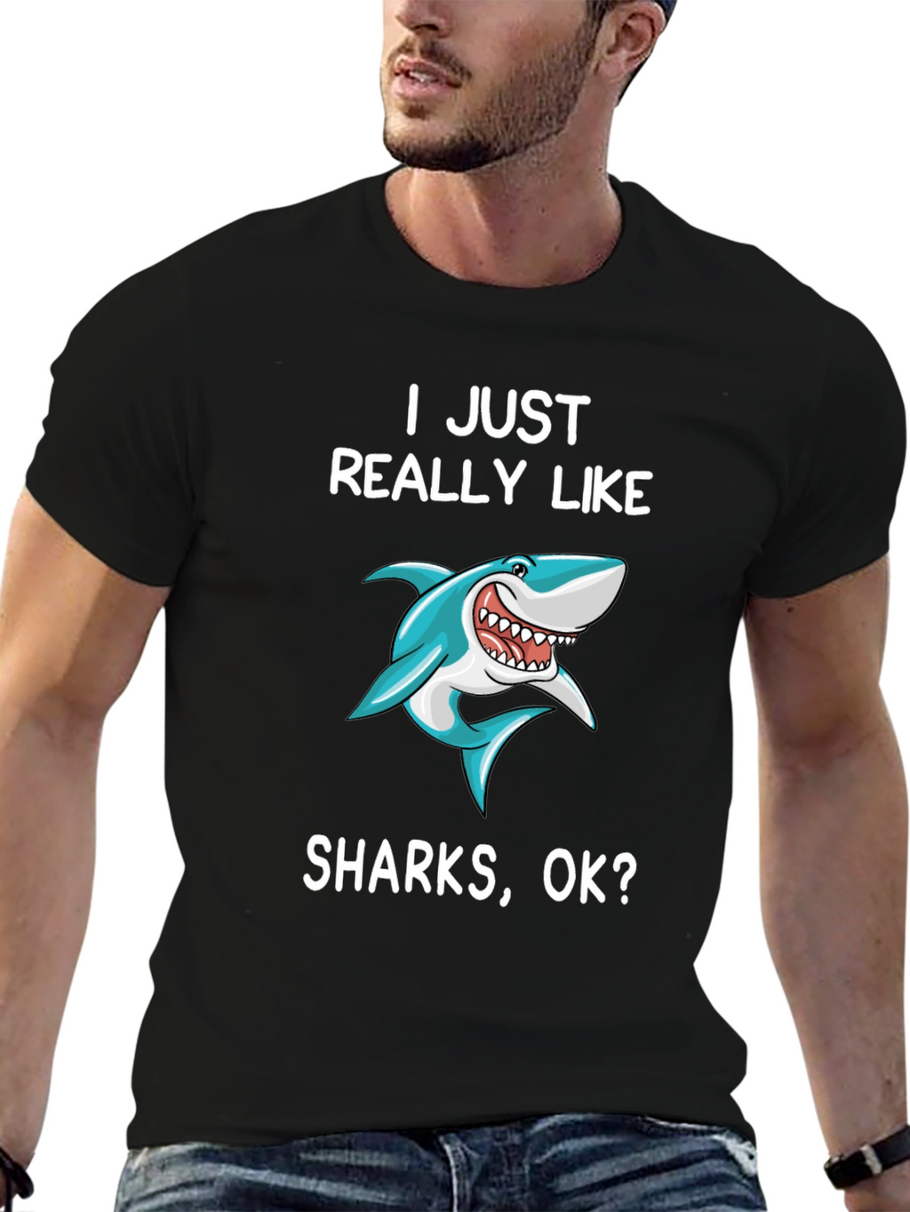 I Just Really Like Sharks T-Shirt