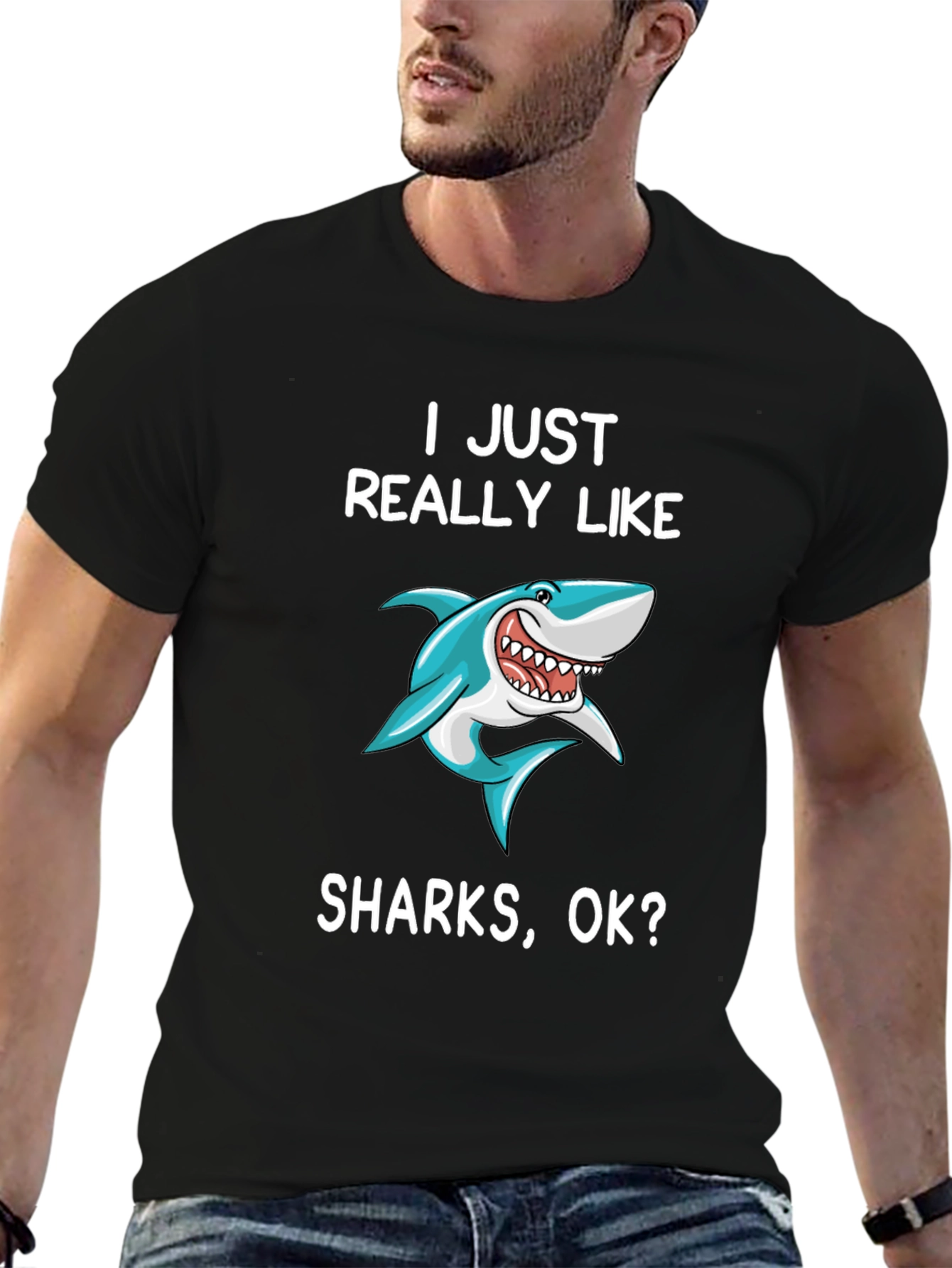 I Just Really Like Sharks T-Shirt