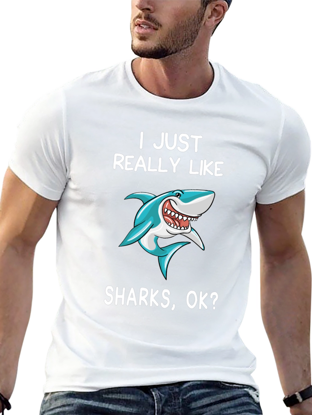 I Just Really Like Sharks T-Shirt