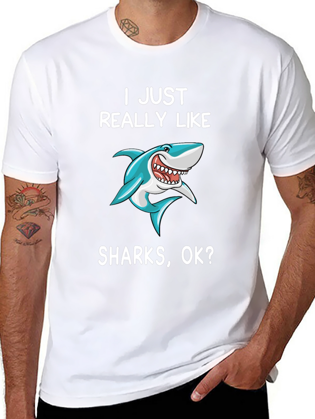 I Just Really Like Sharks T-Shirt