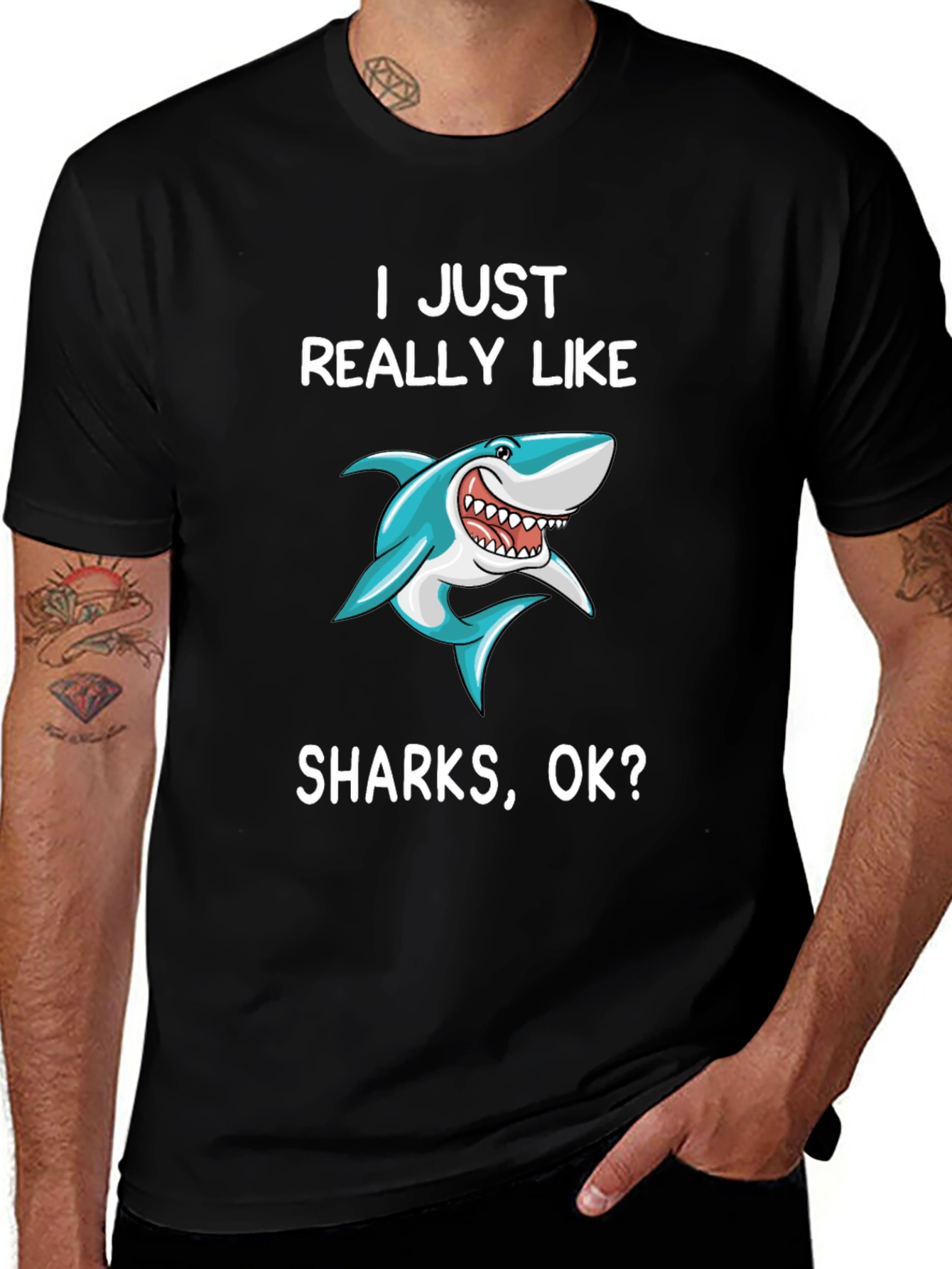 I Just Really Like Sharks T-Shirt
