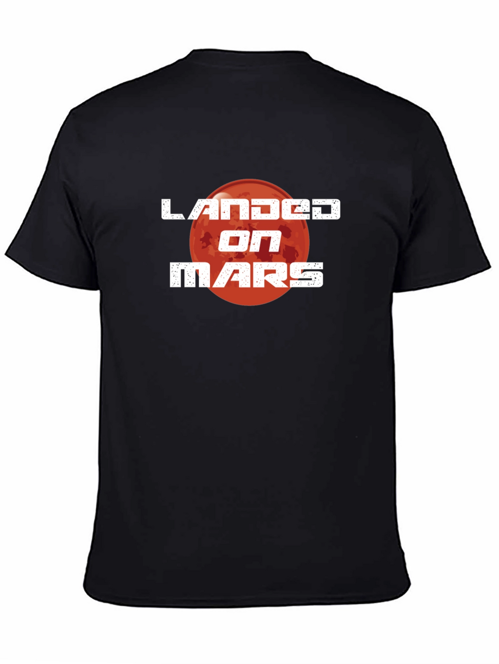 Landed on Mars Graphic T-Shirt - Space Adventure Tee