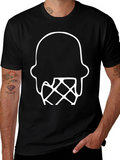 Ice Cream Graphic Tee - Black Cotton Blend
