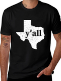 Texas Yall Graphic Tee - Trendy State Pride Shirt