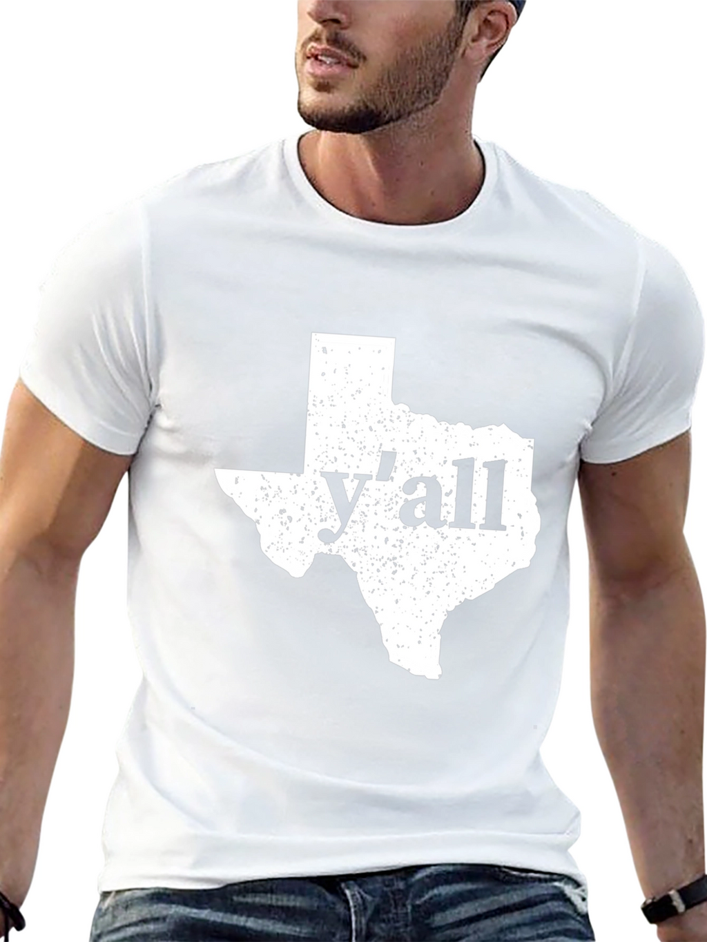 Texas Yall Graphic Tee - Trendy State Pride Shirt