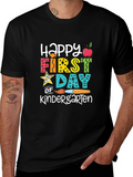 Happy First Day of Kindergarten Graphic T-Shirt