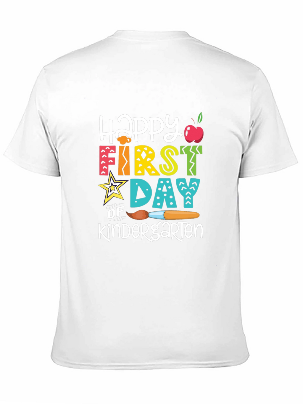 Happy First Day of Kindergarten Graphic T-Shirt