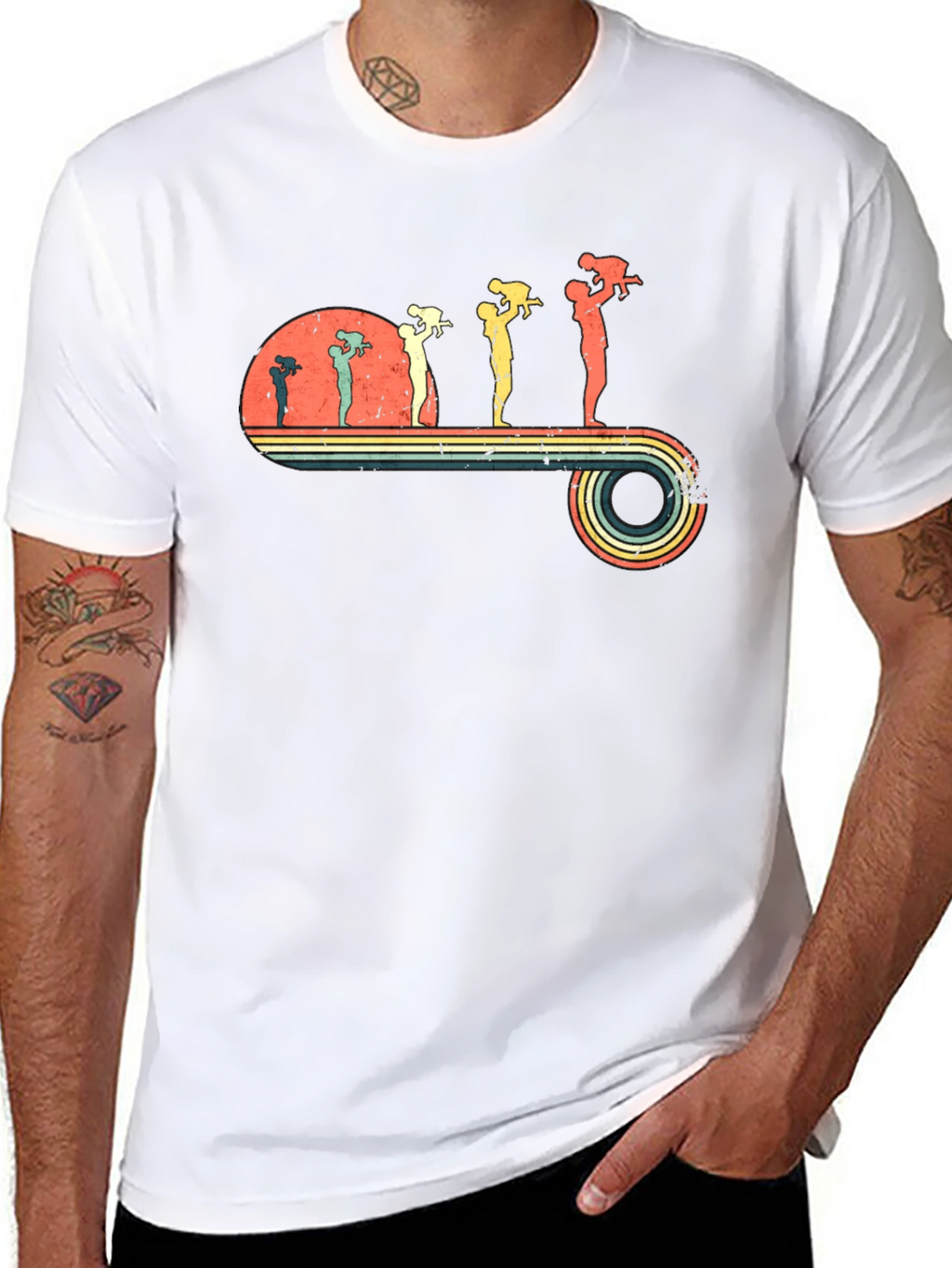 Dad Evolution T-Shirt