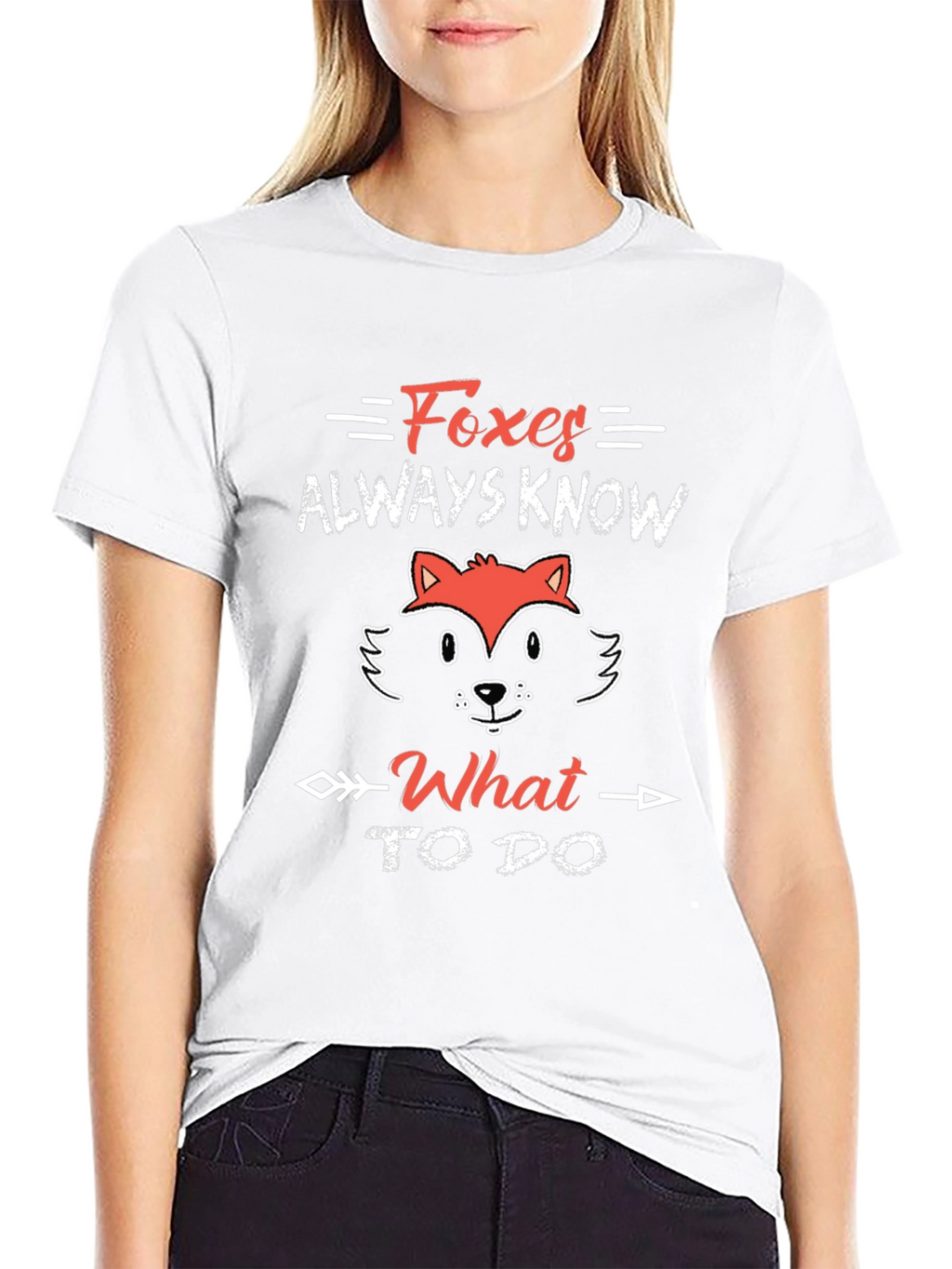 Foxes Always Know T-Shirt - Cute Animal Graphic Tee