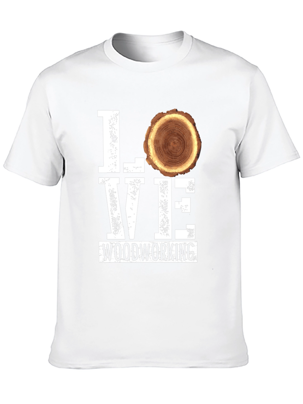 Love Woodworking Tee - Black Graphic T-Shirt