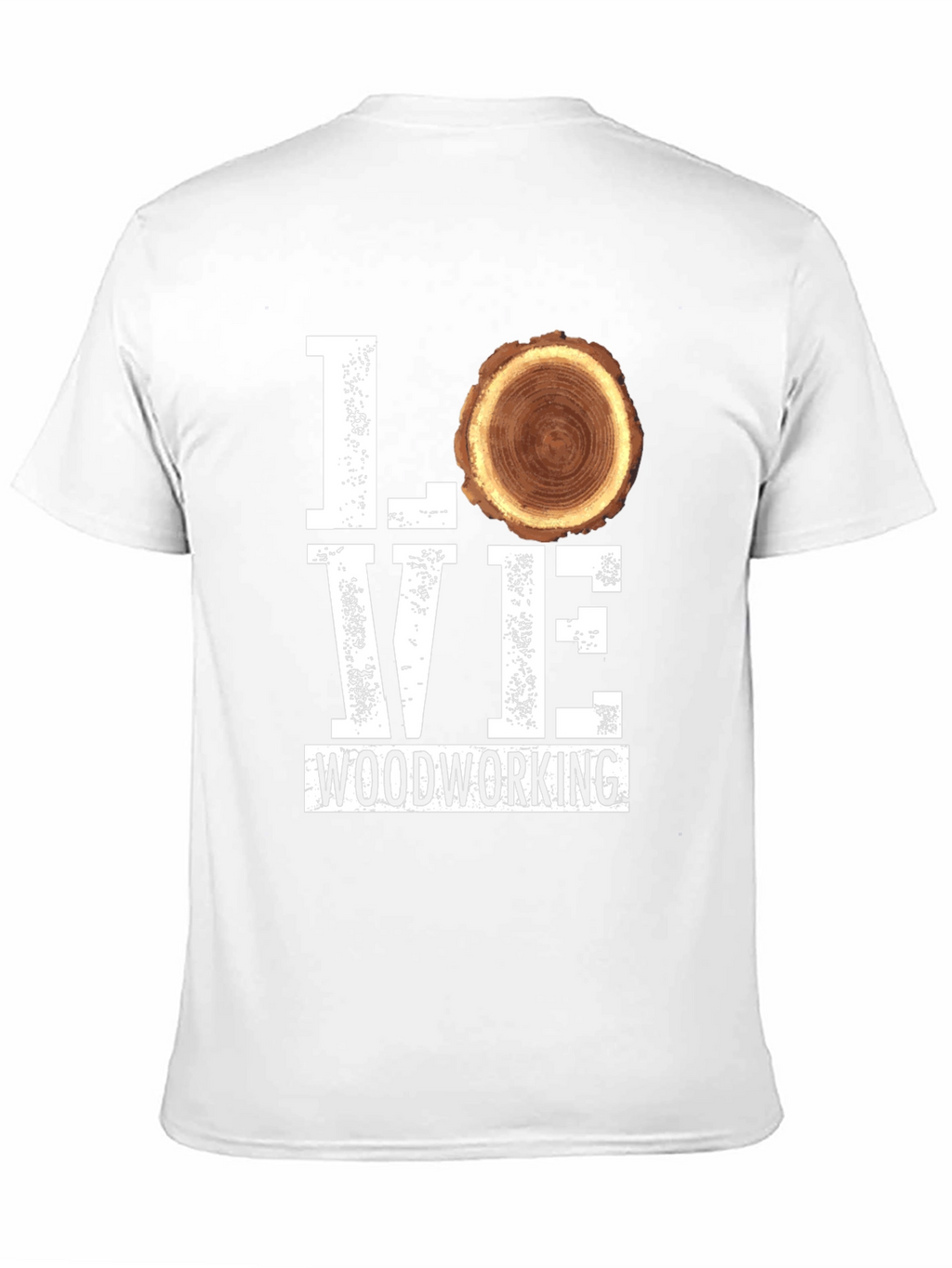Love Woodworking Tee - Black Graphic T-Shirt