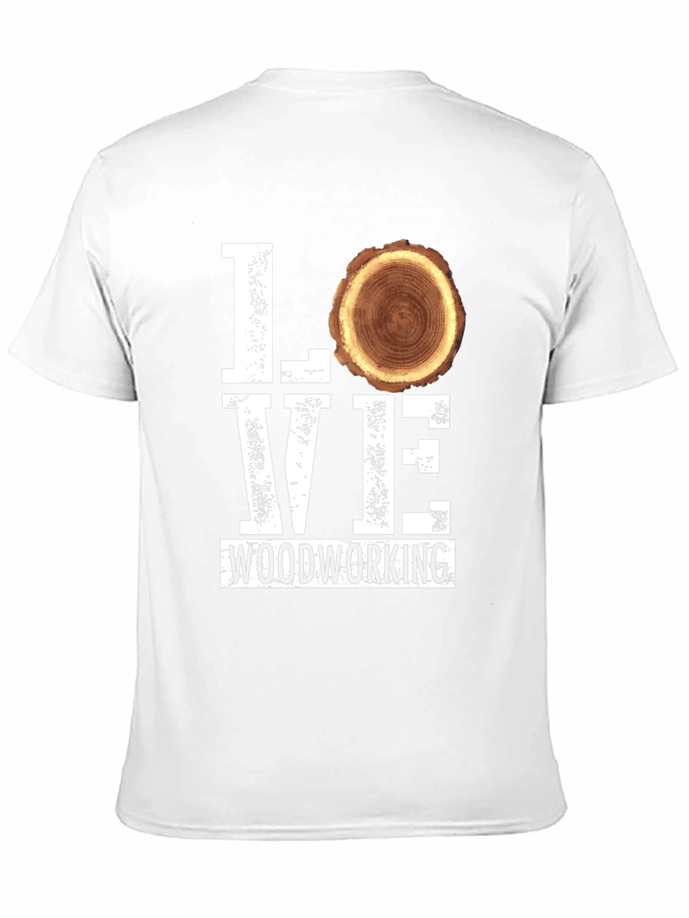 Love Woodworking Tee - Black Graphic T-Shirt