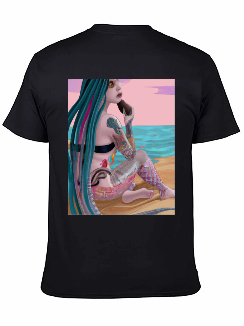 Artistic Mermaid T-Shirt
