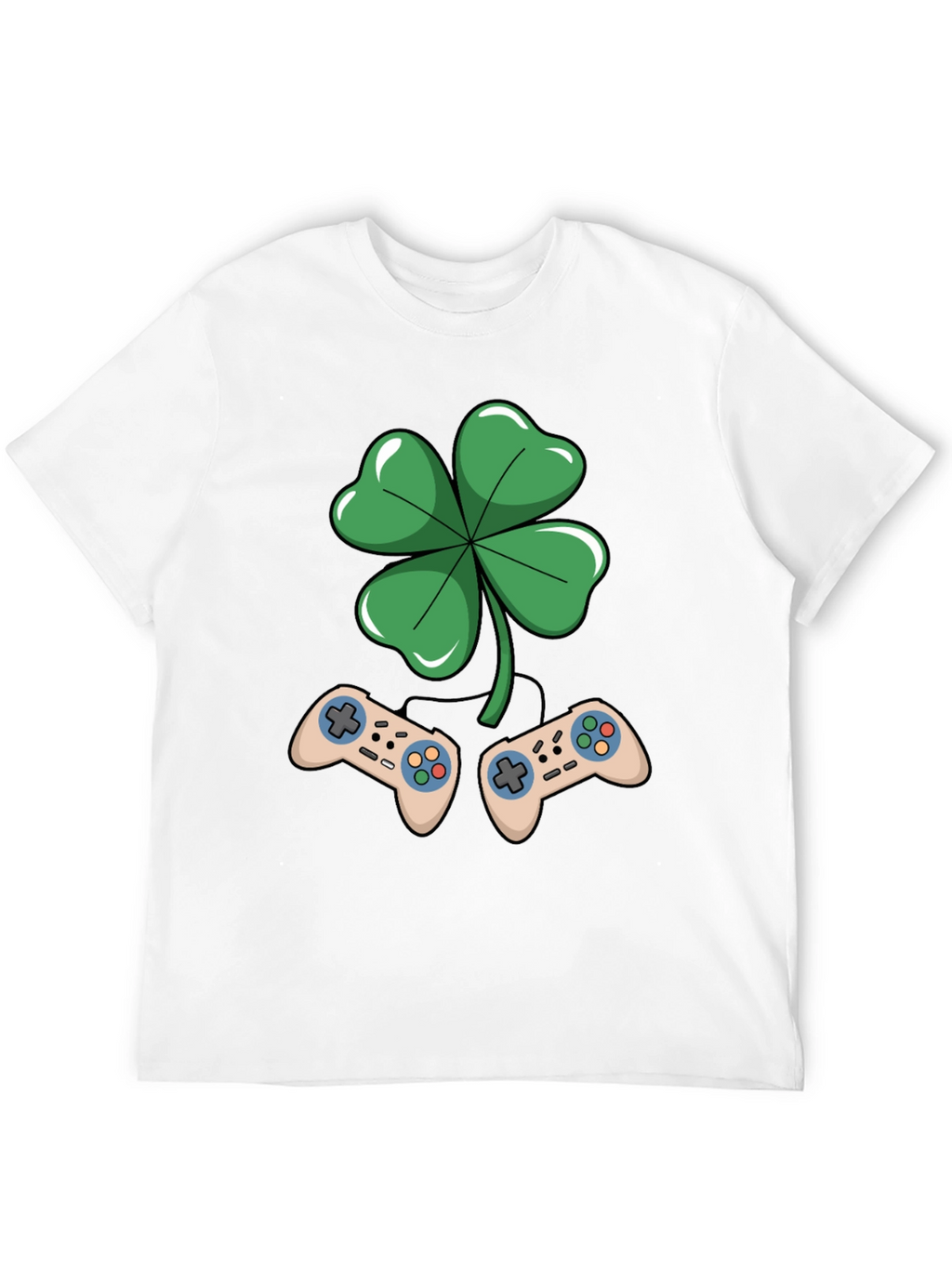 Gamers Lucky Shamrock T-Shirt