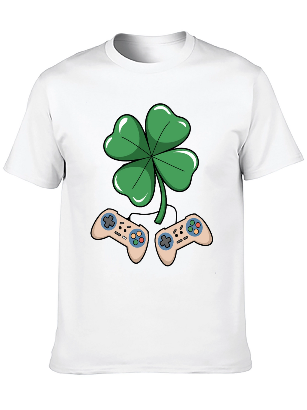 Gamers Lucky Shamrock T-Shirt