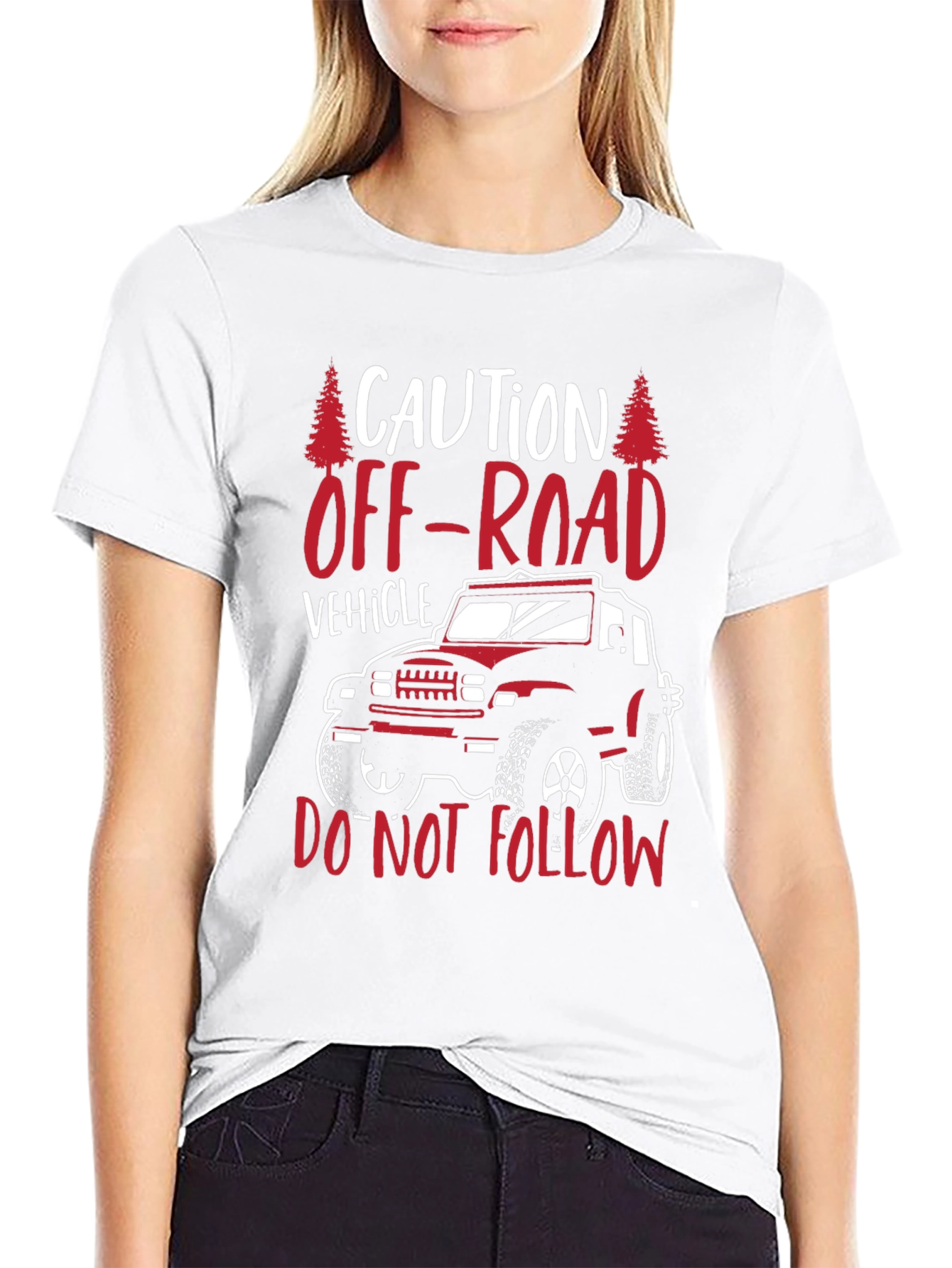 Off-Road Vehicle T-Shirt - Caution: Do Not Follow