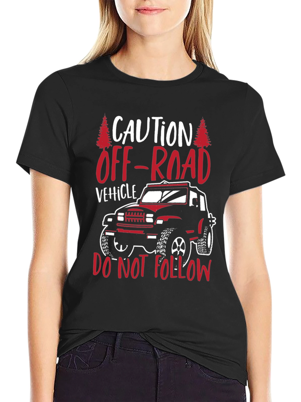 Off-Road Vehicle T-Shirt - Caution: Do Not Follow