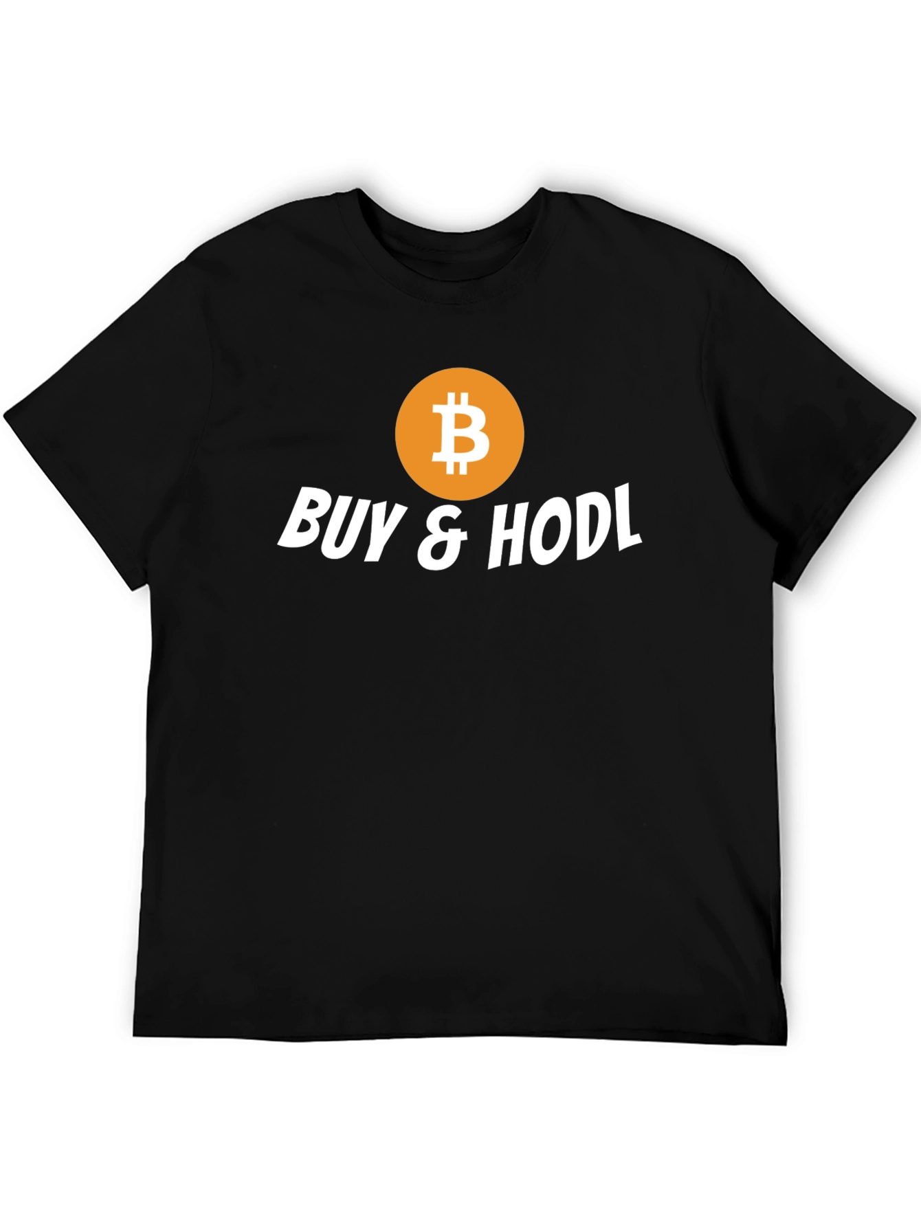 Bitcoin BUY & HODL Graphic T-Shirt - Crypto Tee