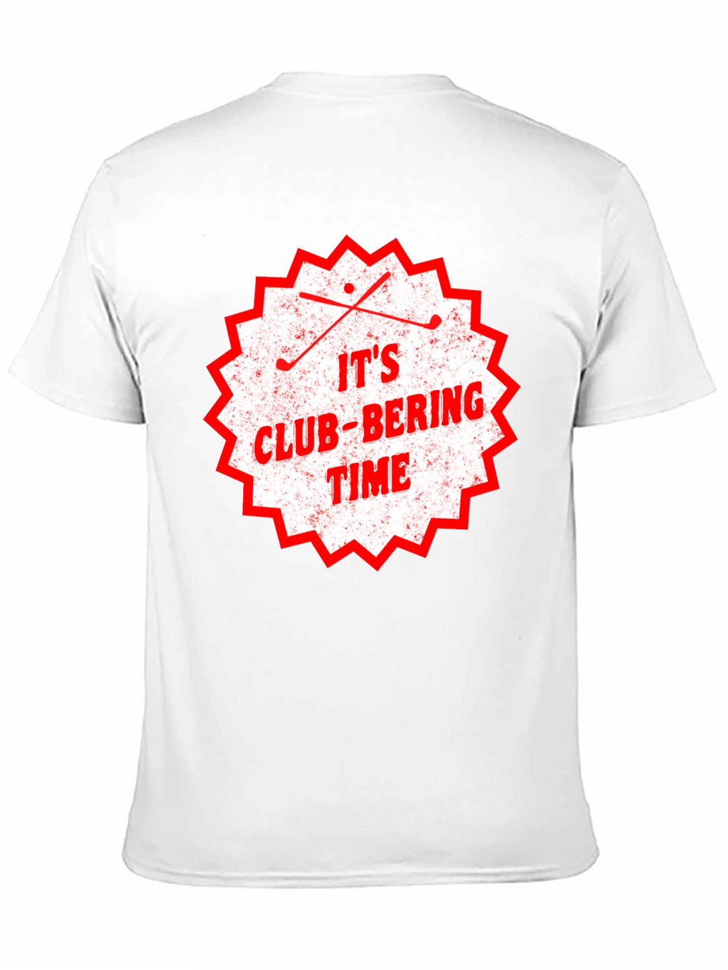 Its Club-Bering Time Mens Black T-Shirt