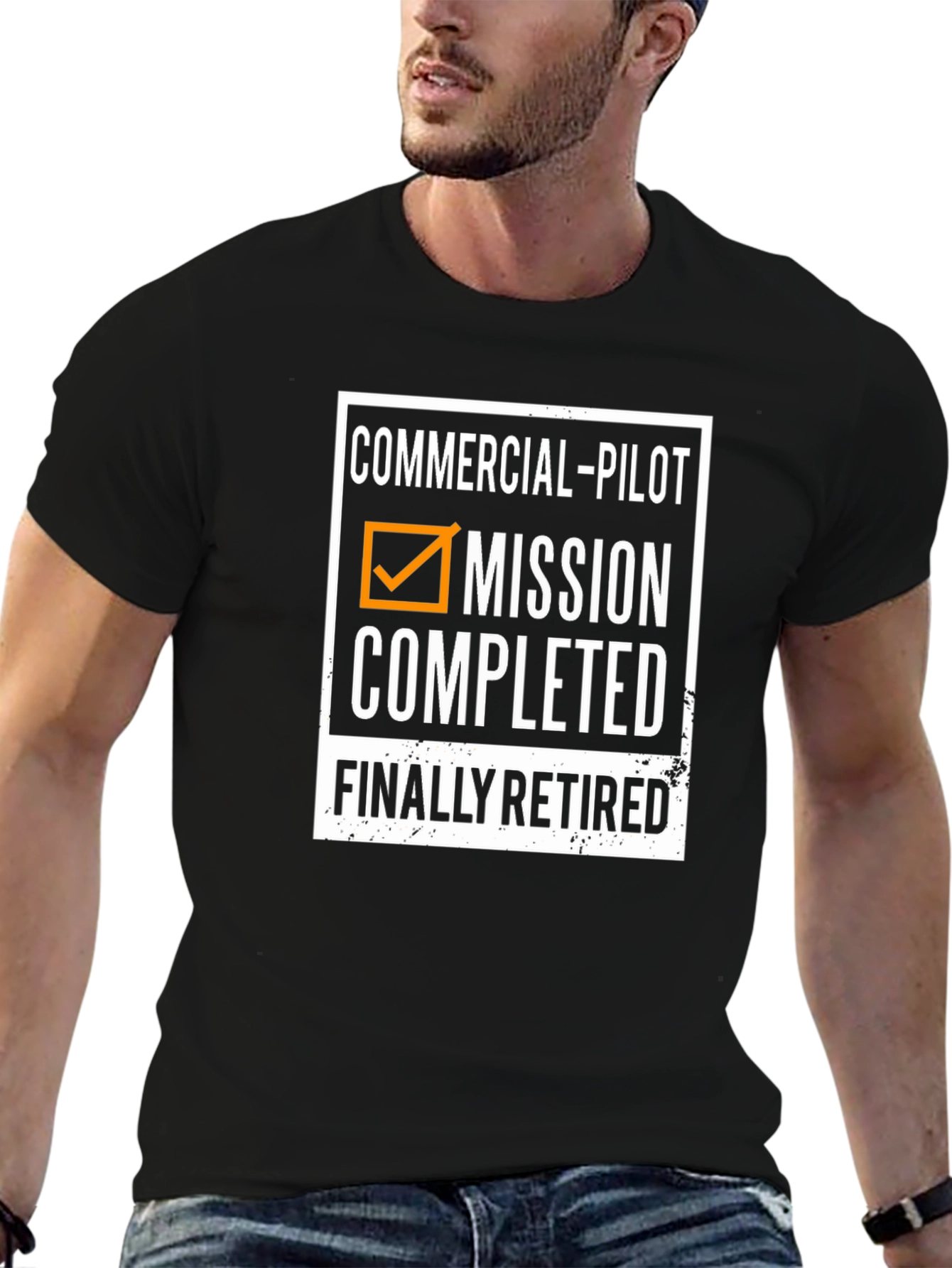 Commercial Pilot Retired T-Shirt