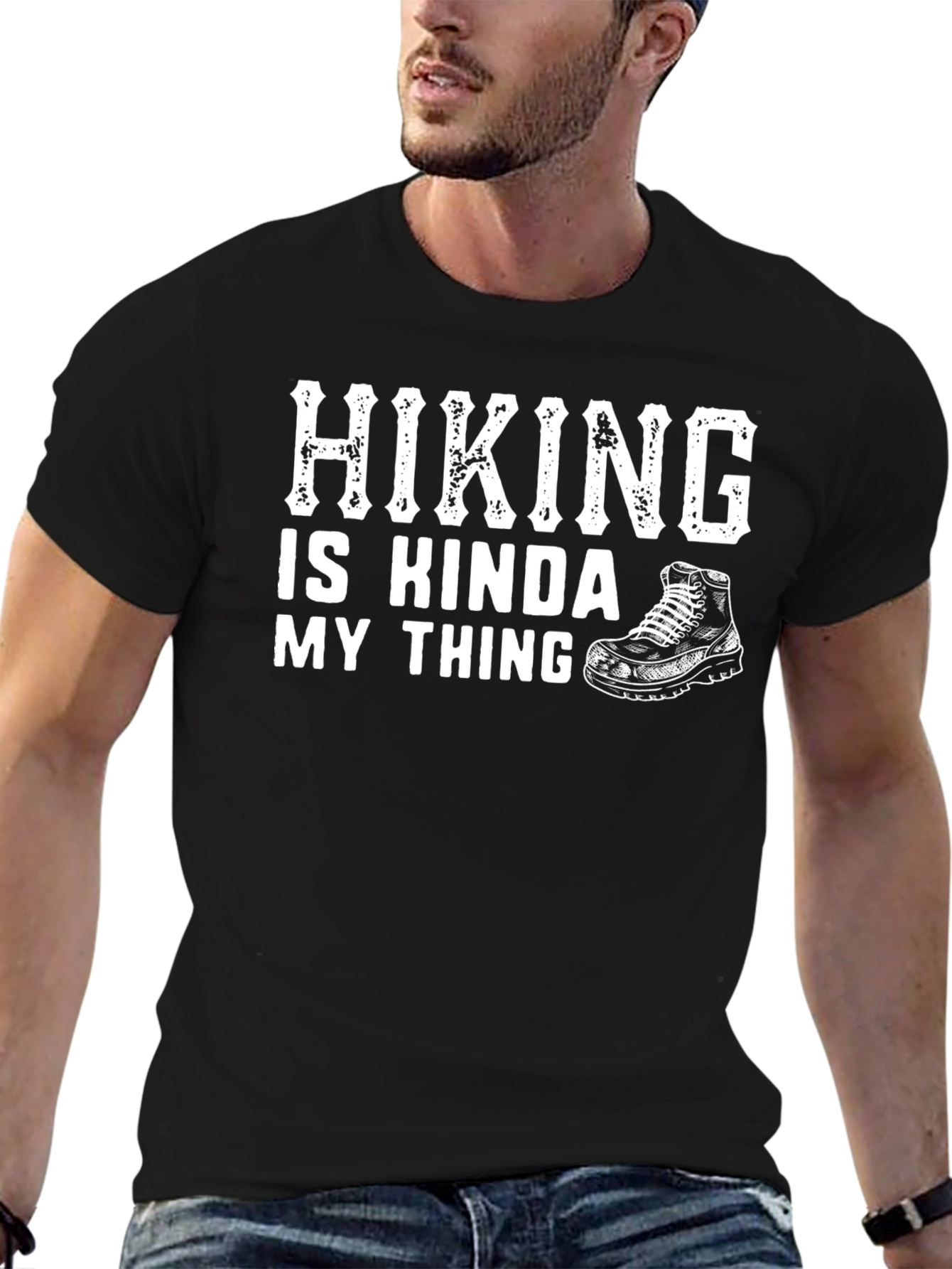 Hiking Is Kinda My Thing - Graphic T-Shirt