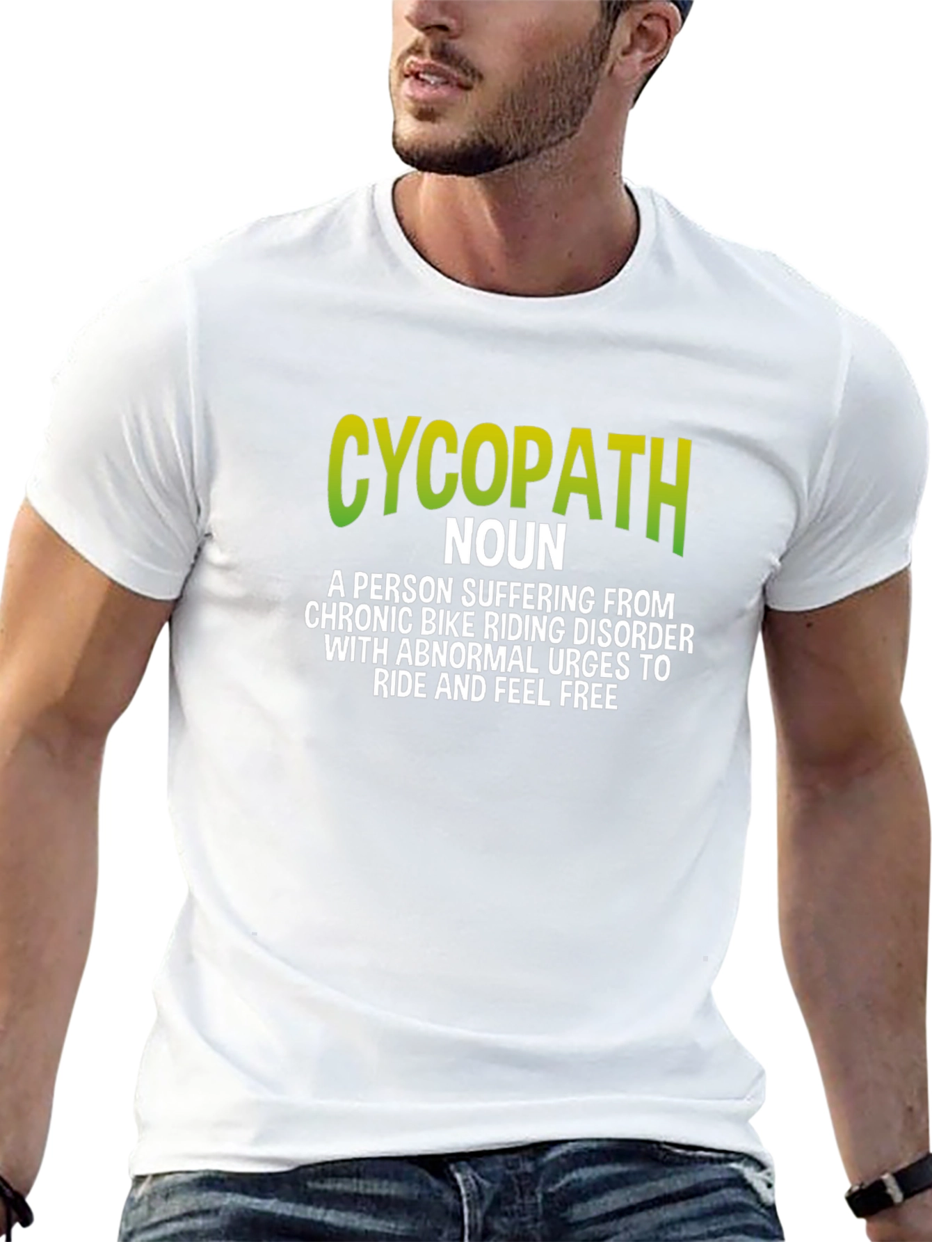 CycoPath Biker T-Shirt - Funny Cycling Disorder Tee