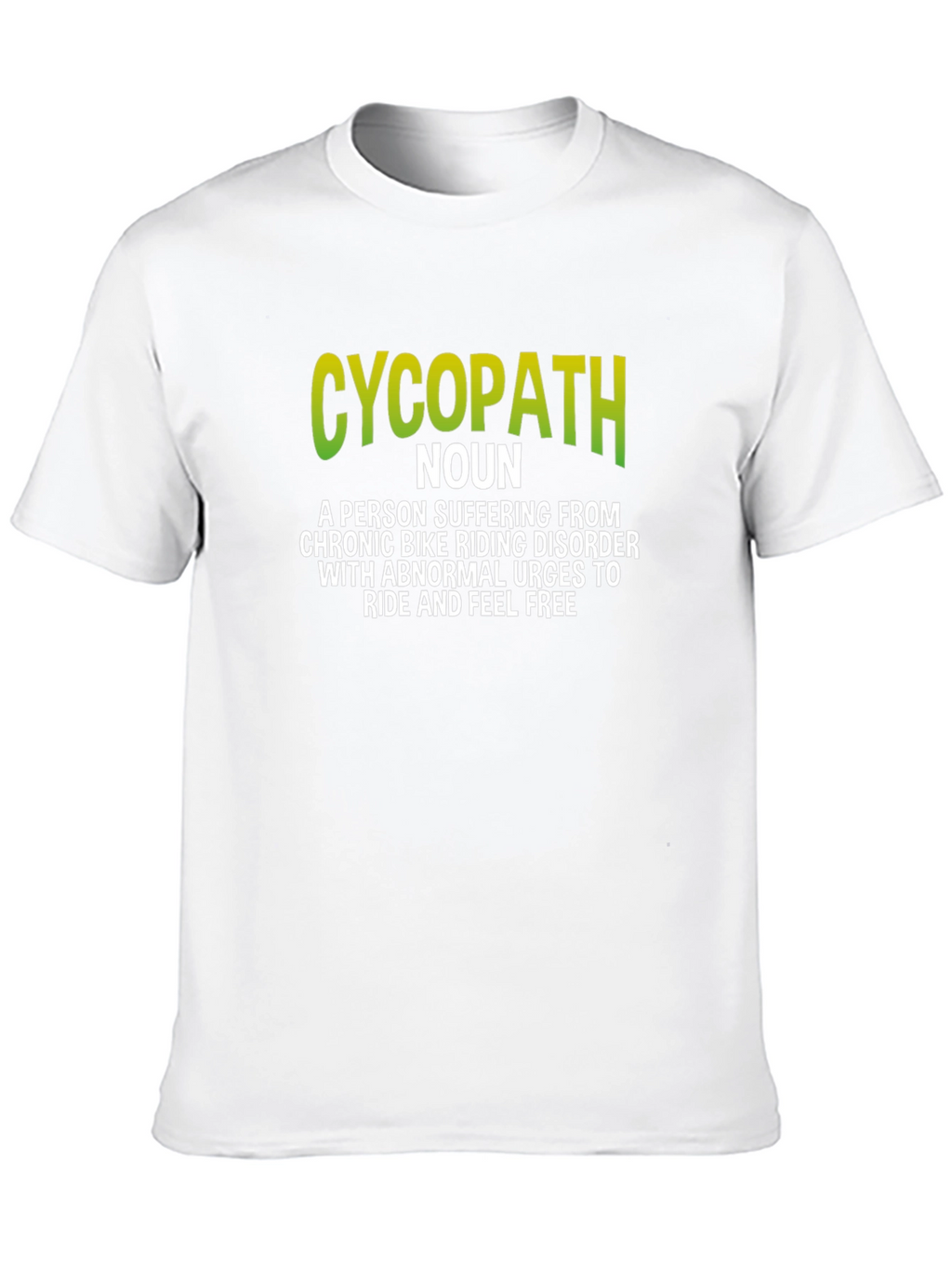 CycoPath Biker T-Shirt - Funny Cycling Disorder Tee