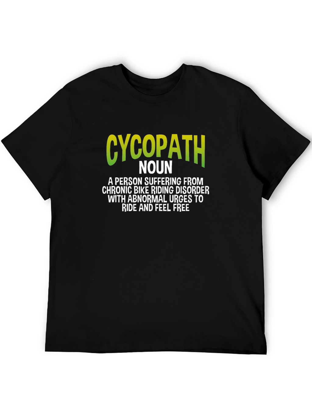 CycoPath Biker T-Shirt - Funny Cycling Disorder Tee