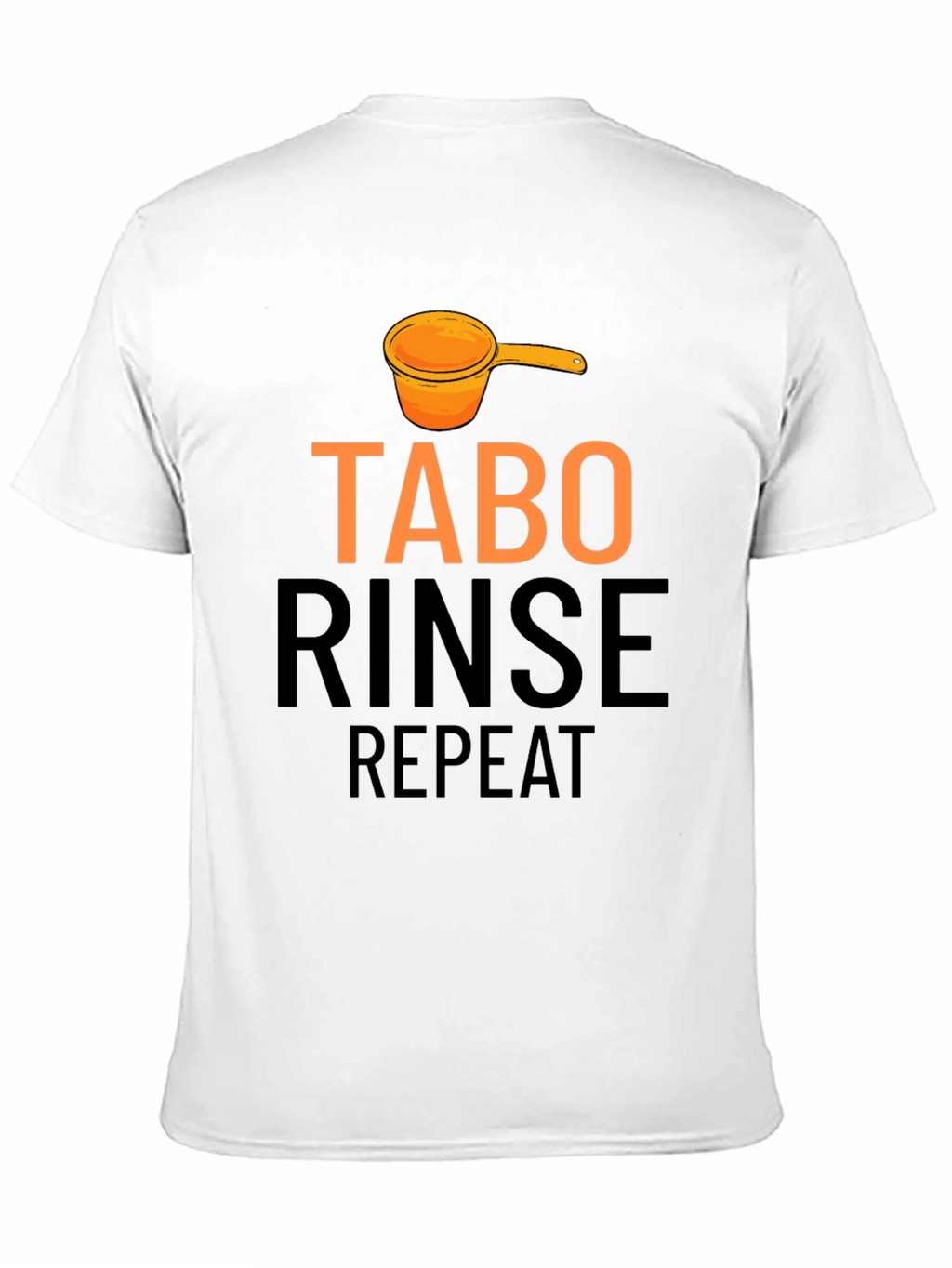 Tabo Rinse Repeat Black Graphic Tee