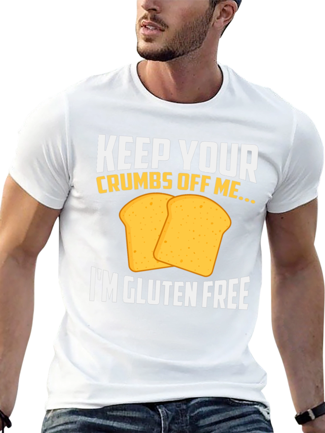 Gluten Free T-Shirt - Keep Your Crumbs Off Me