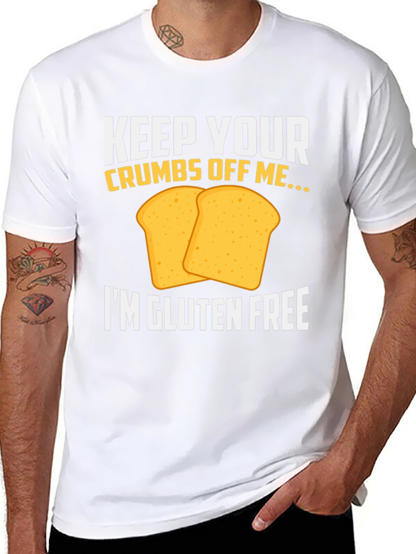 Gluten Free T-Shirt - Keep Your Crumbs Off Me