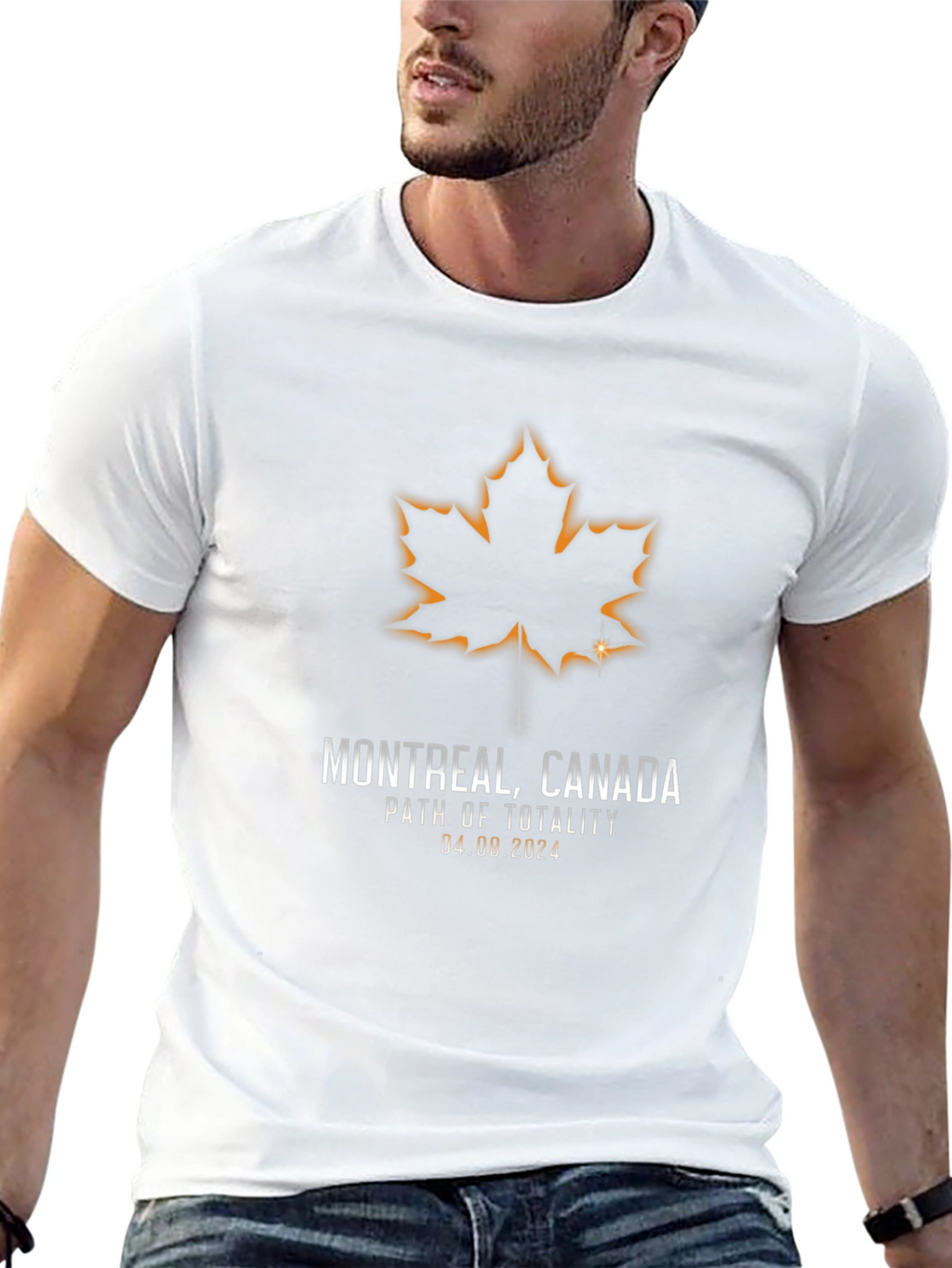 Montreal Canada Eclipse T-Shirt