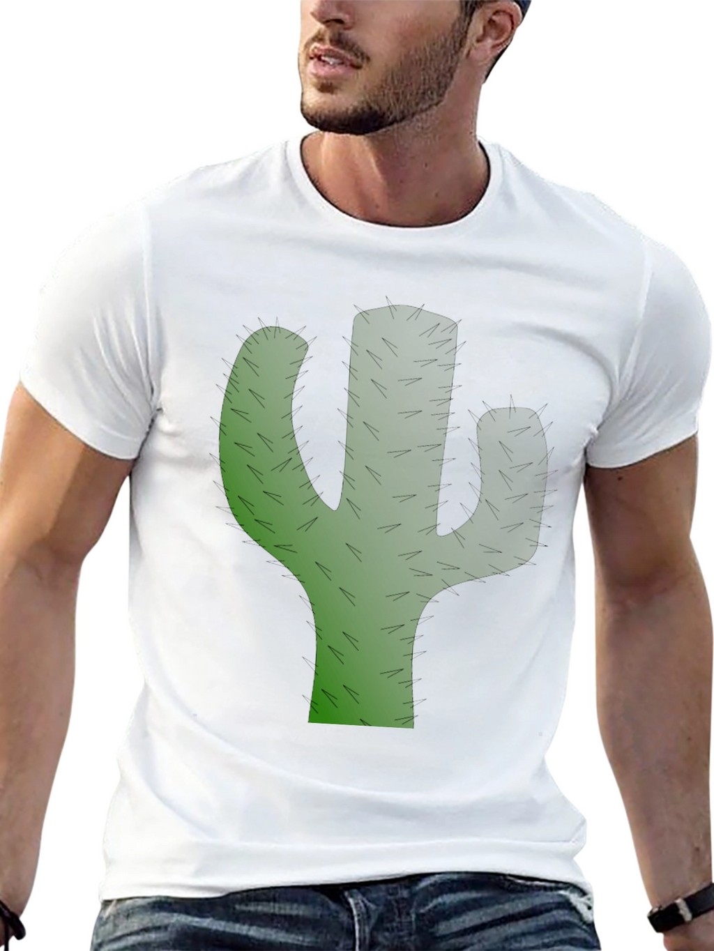 Cactus Graphic Tee - Trendy Menswear