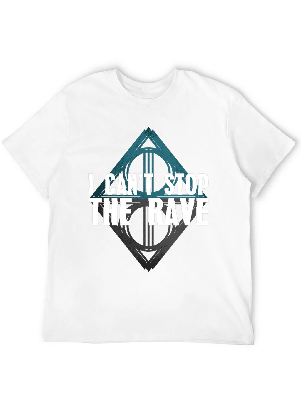 I Cant Stop The Rave Black T-Shirt