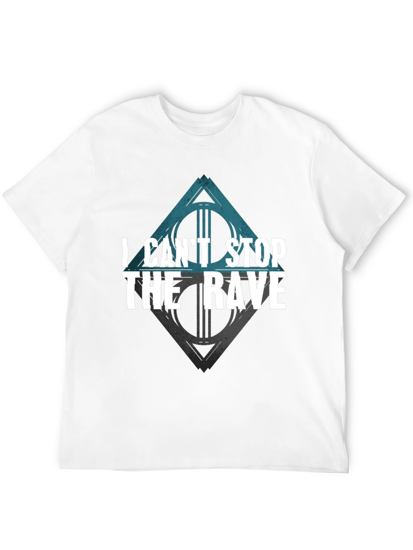 I Cant Stop The Rave Black T-Shirt