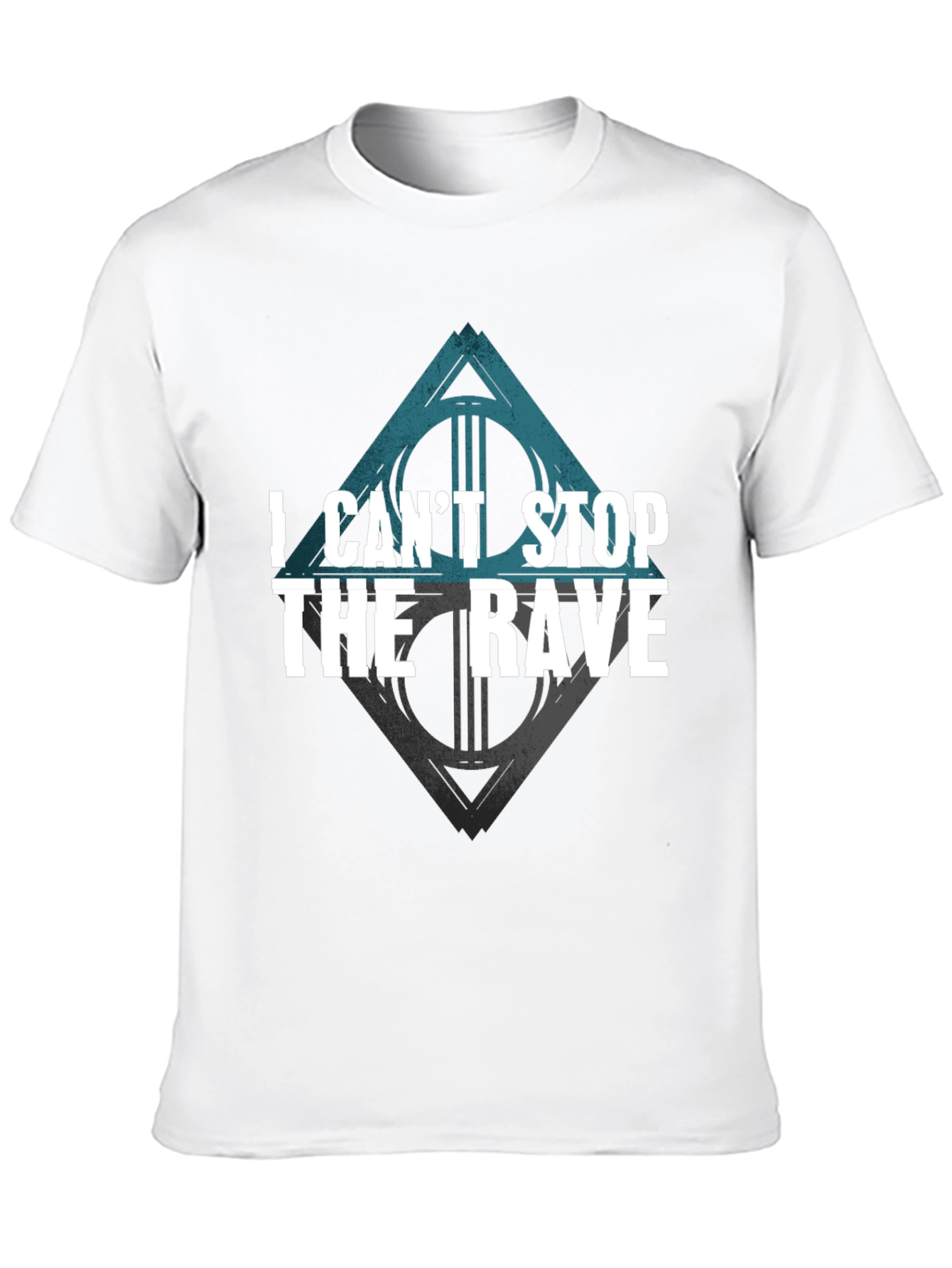 I Cant Stop The Rave Black T-Shirt
