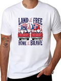 Patriotic Gnome Pickup Truck T-Shirt