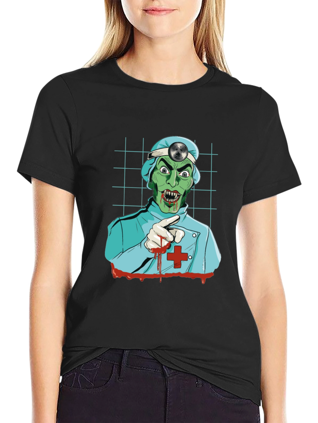 Zombie Doctor Graphic T-Shirt