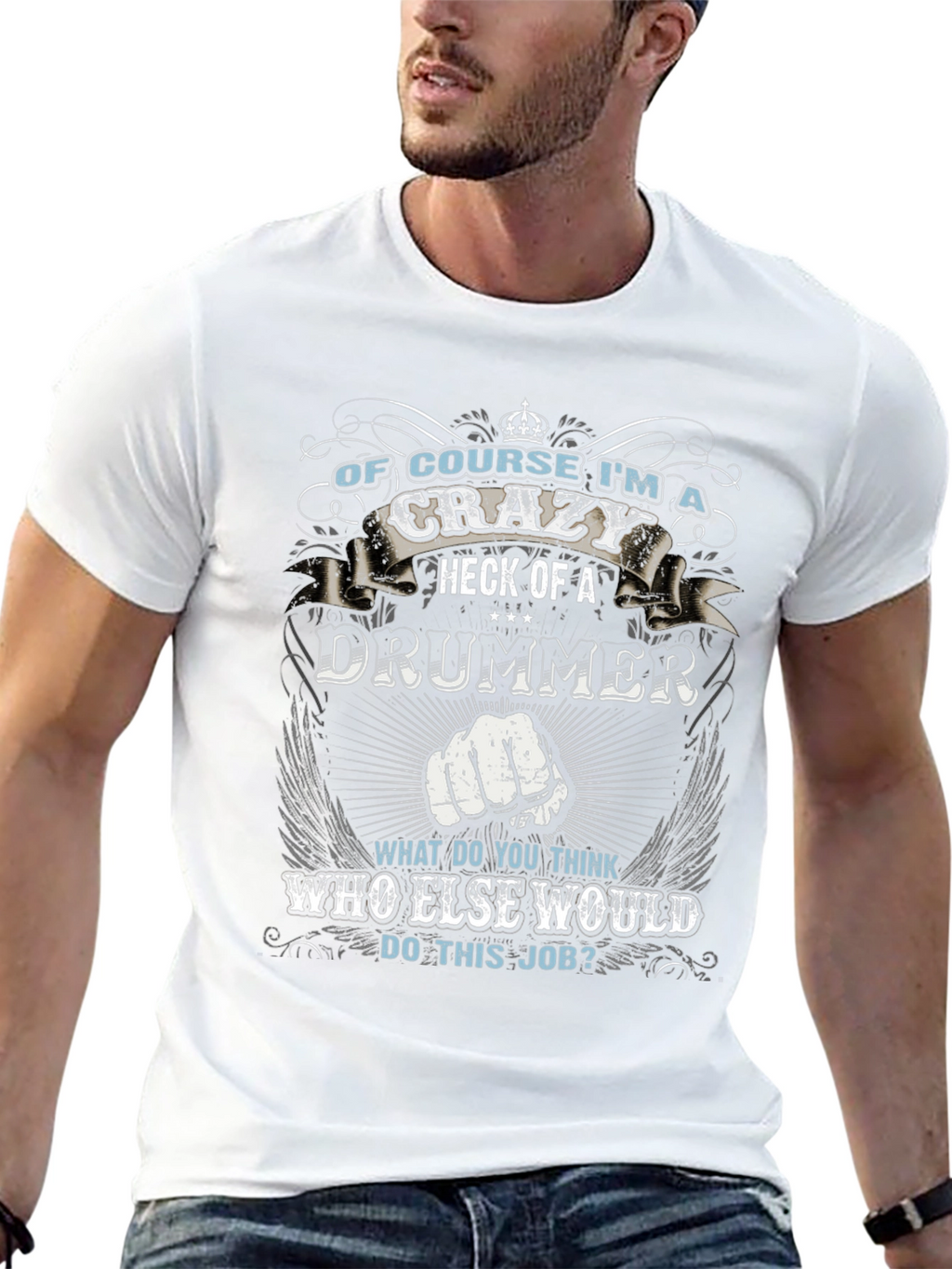 Crazy Drummer T-Shirt