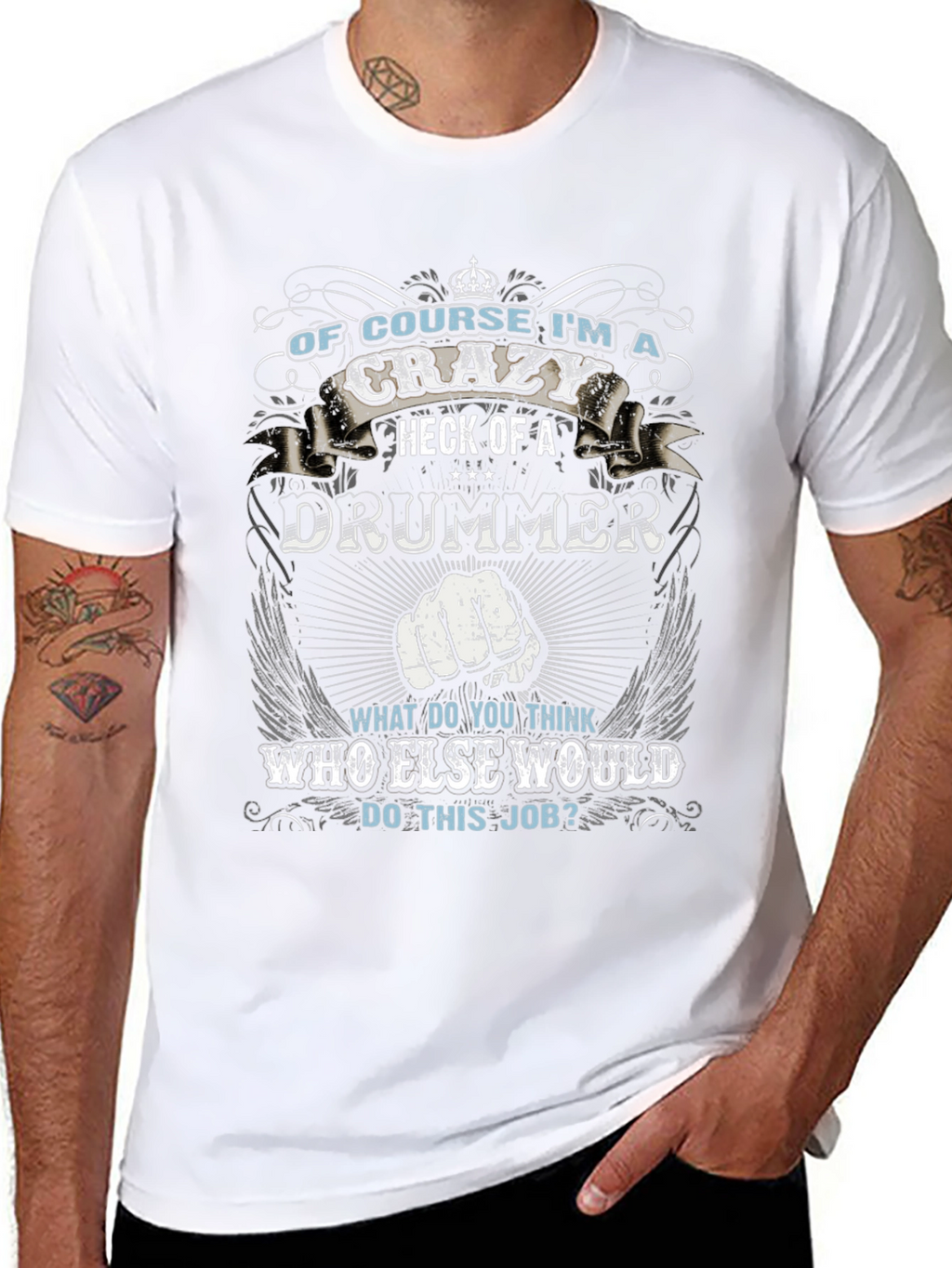 Crazy Drummer T-Shirt