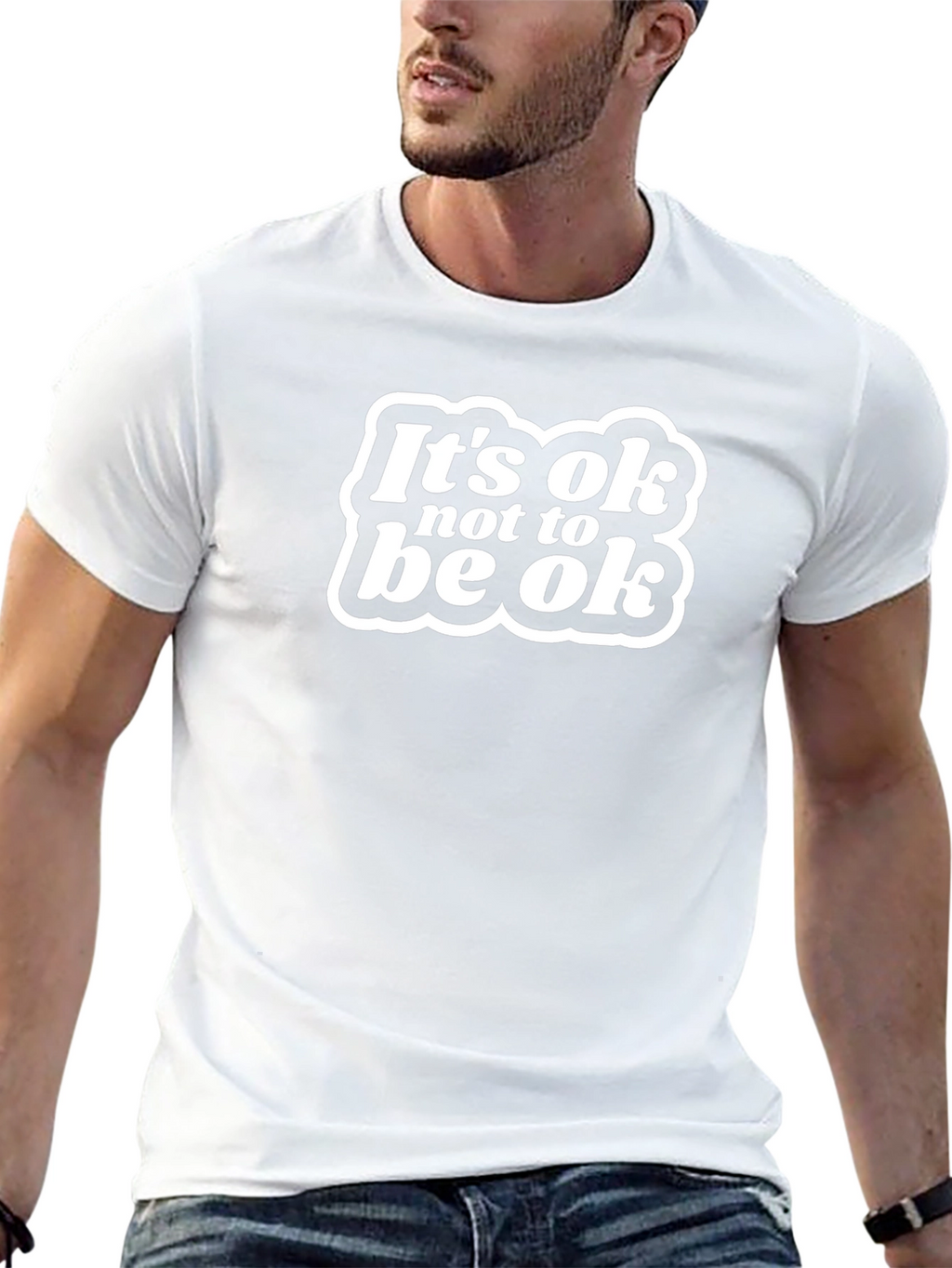 Its Ok Not To Be Ok Graphic Tee