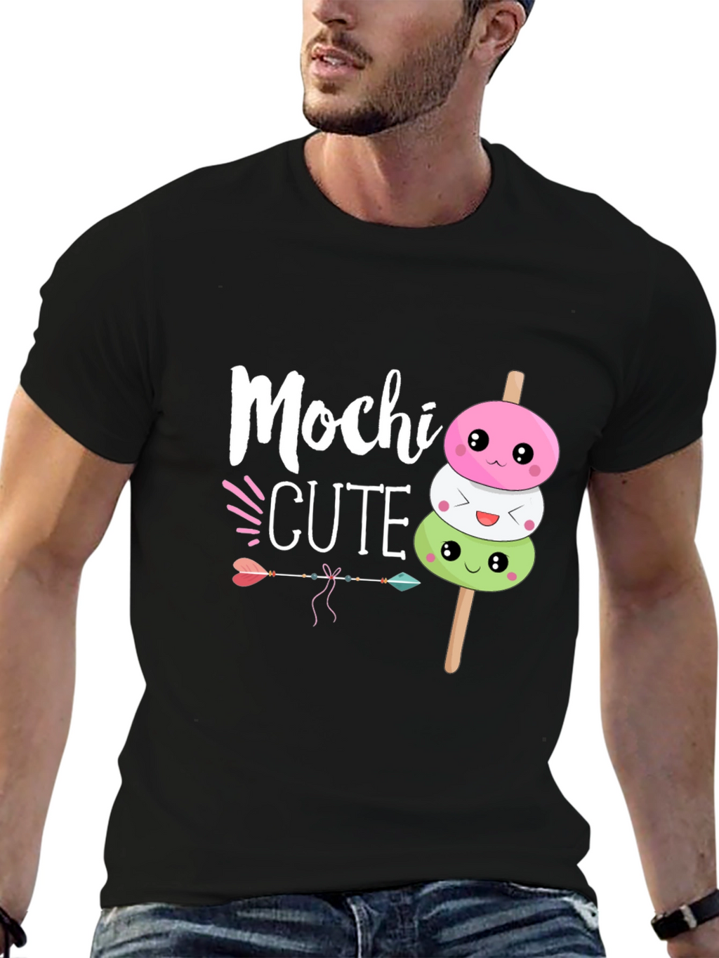 Cute Mochi Stack T-Shirt - Kawaii Japanese Dessert Tee