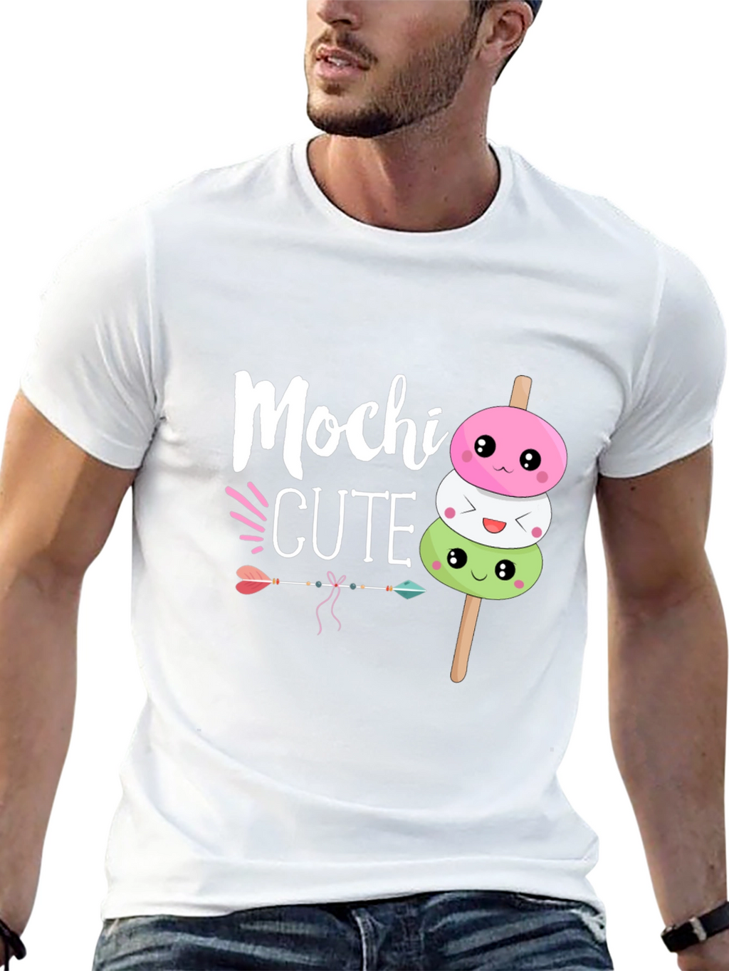 Cute Mochi Stack T-Shirt - Kawaii Japanese Dessert Tee