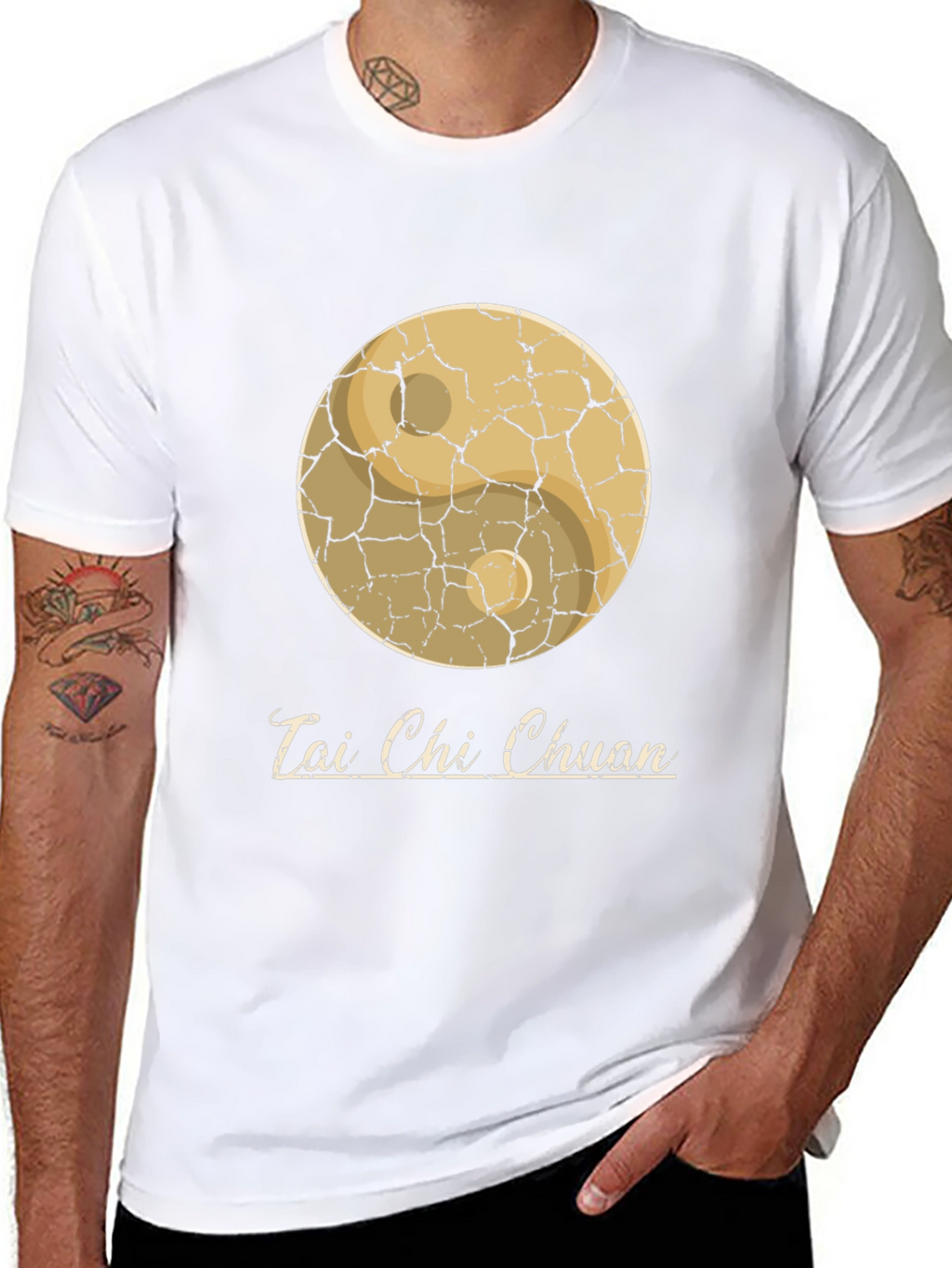 Tai Chi Chuan Graphic Tee - Yin Yang Design