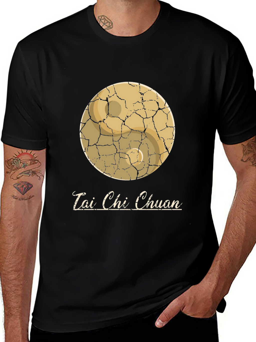 Tai Chi Chuan Graphic Tee - Yin Yang Design