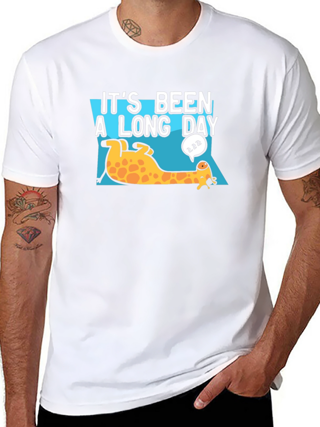 Its Been A Long Day Giraffe T-Shirt